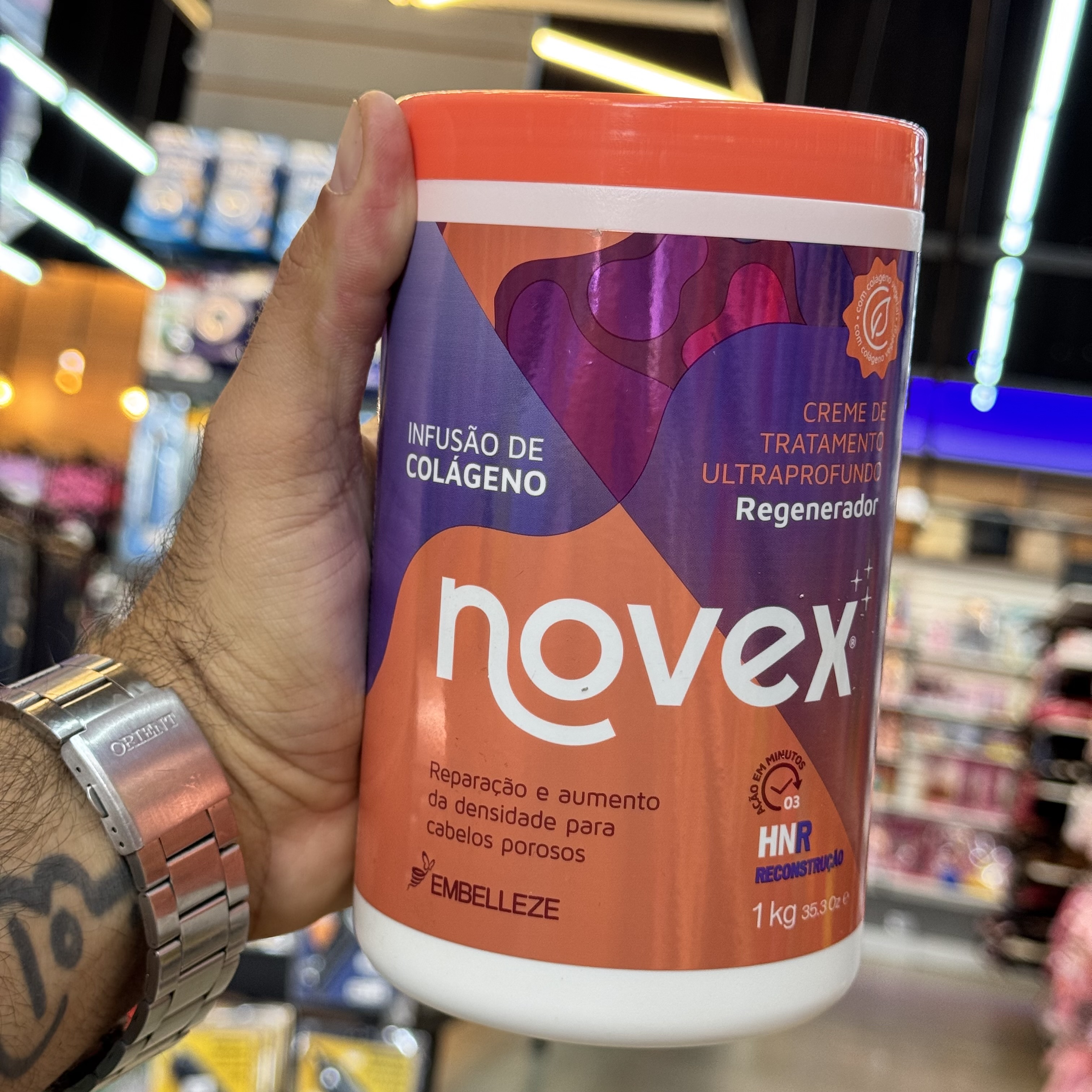 Máscara Capilar Novex Infusão de Colágeno 1kg