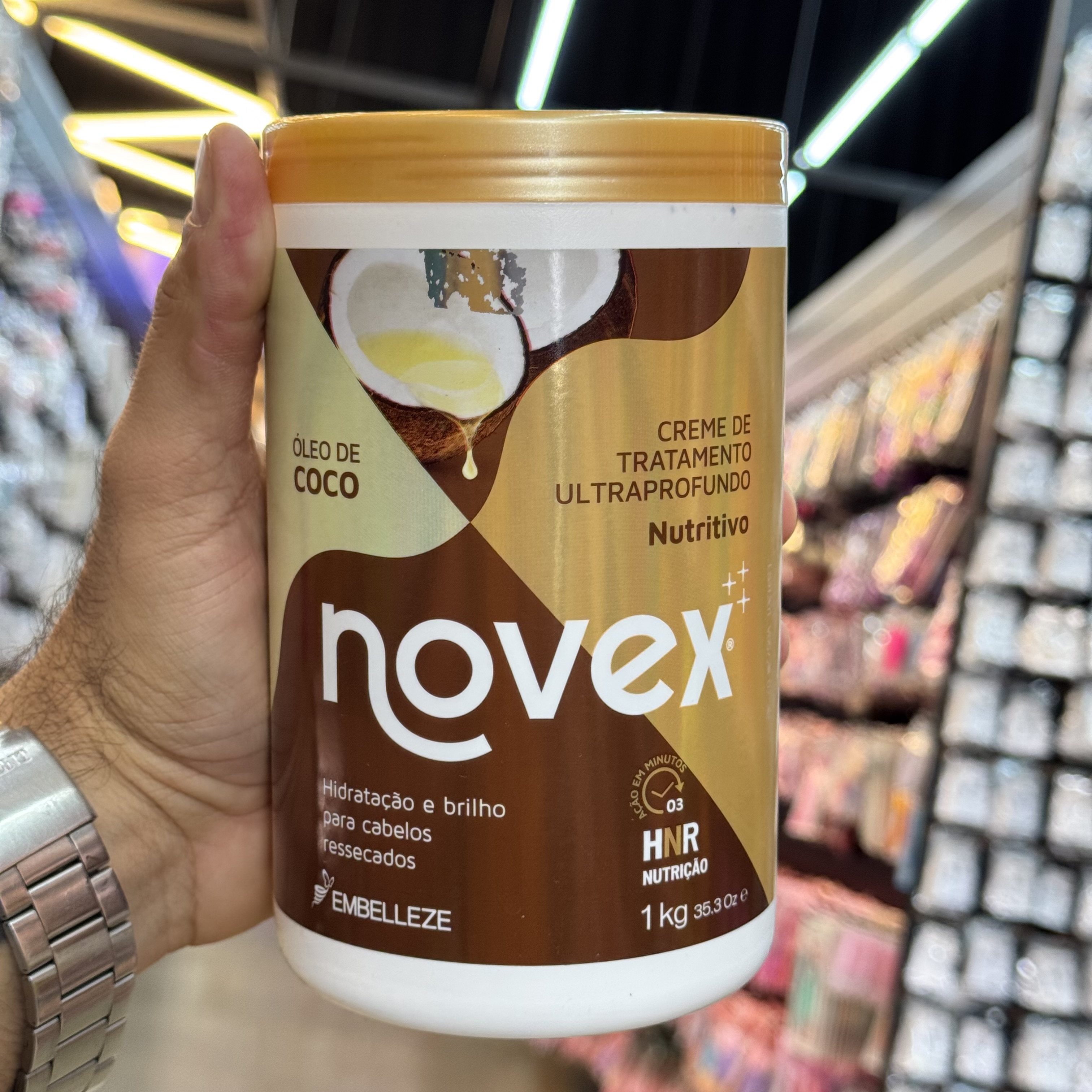 Máscara Capilar Novex Óleo de Coco 1kg