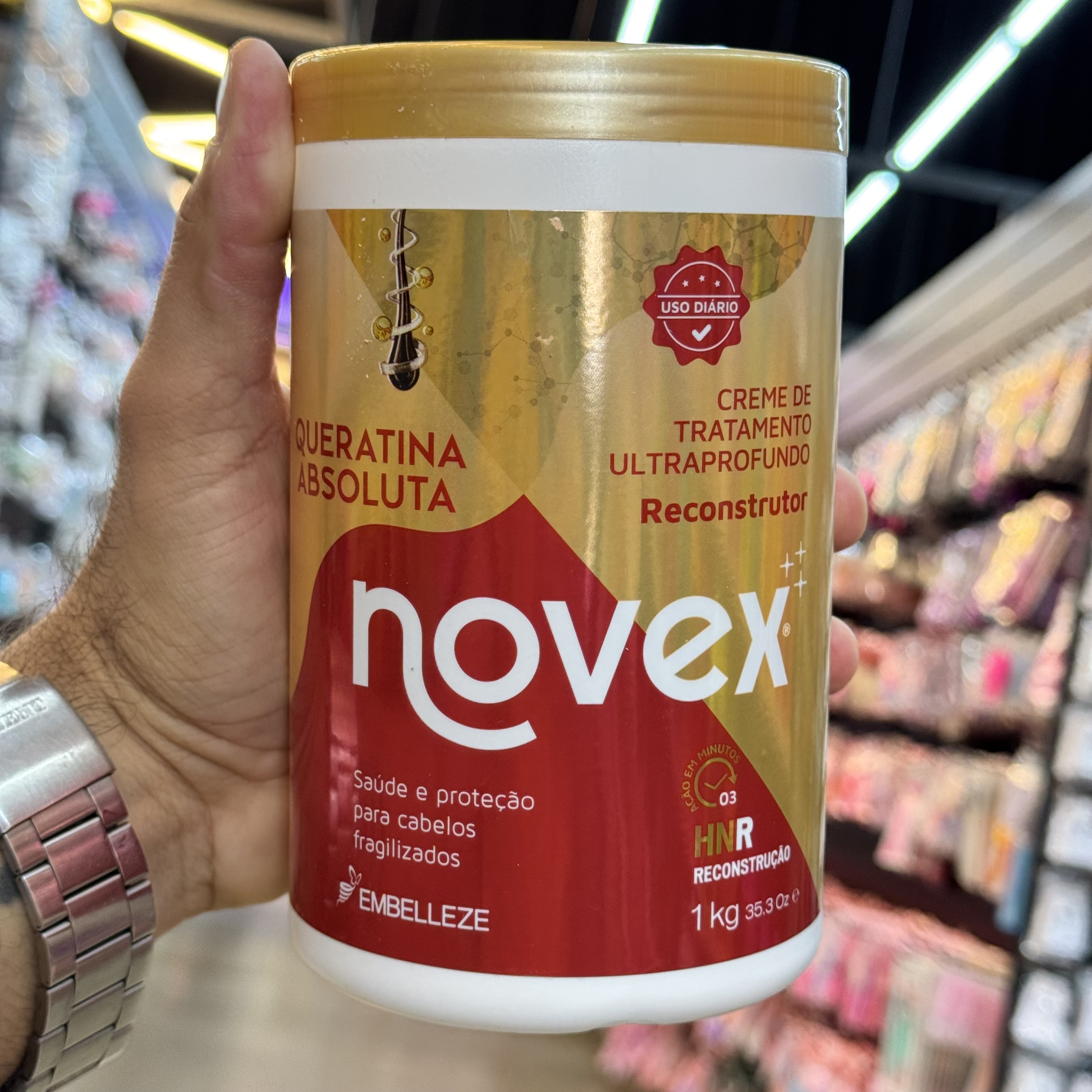 Máscara Capilar Novex Queratina Absoluta 1kg
