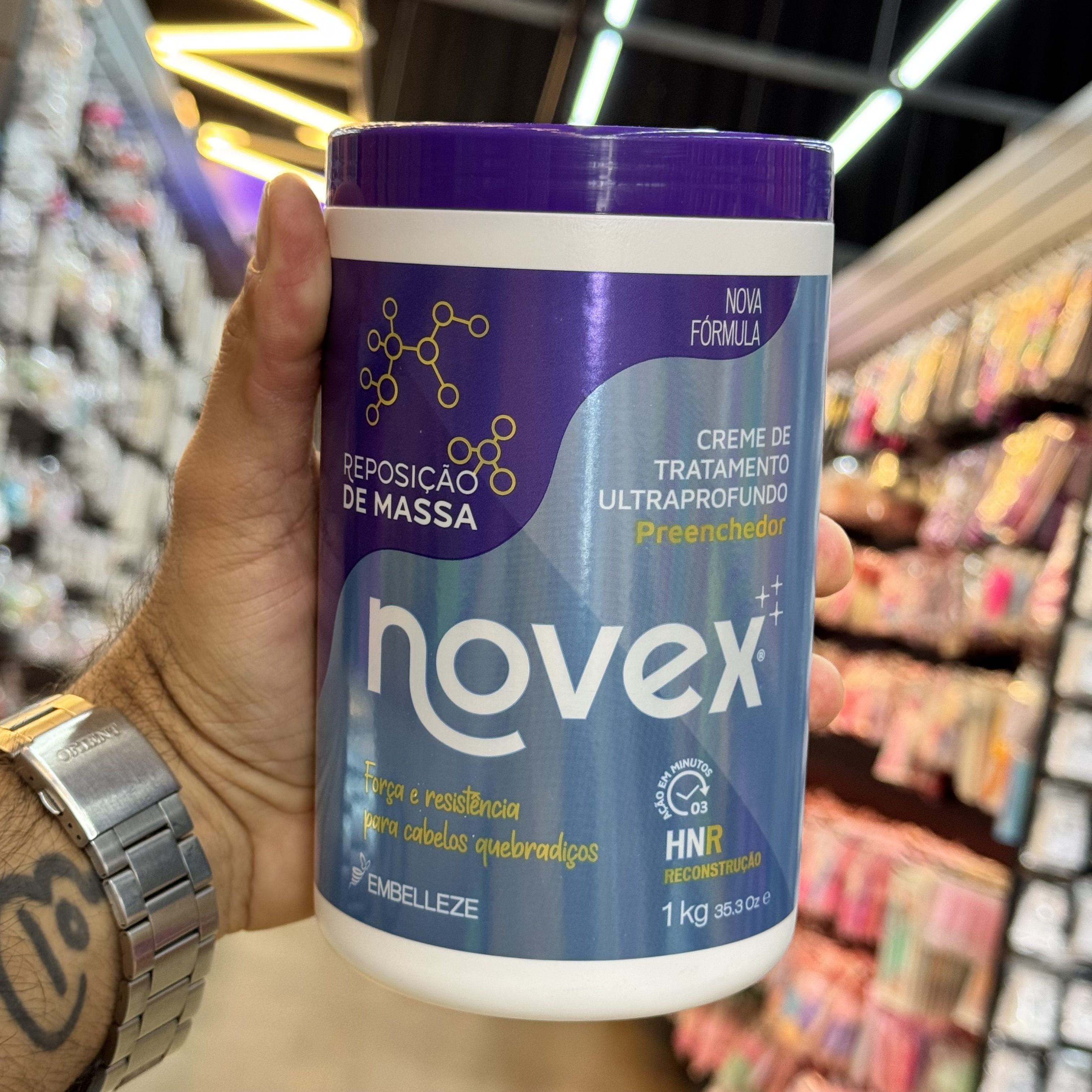 Máscara Capilar Novex Reposição de Massa 1kg