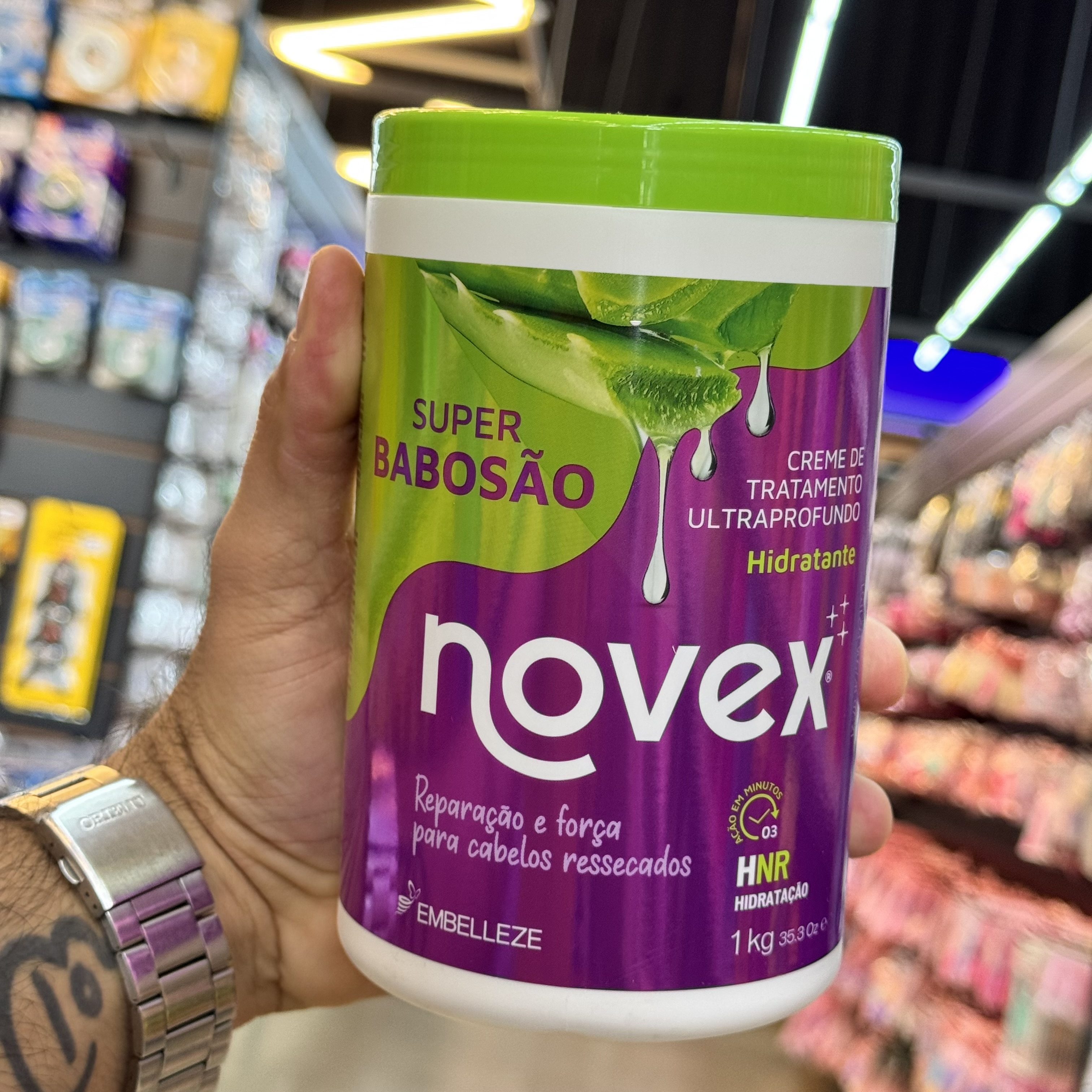 Máscara Capilar Novex Super Babosão 1kg