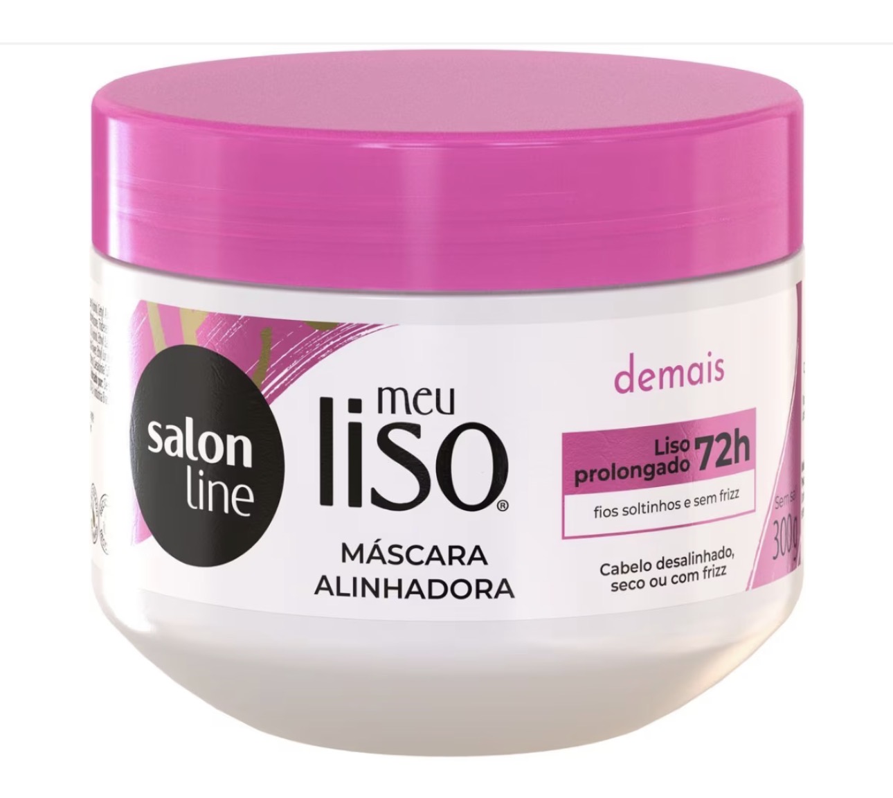 Máscara Capilar Salon Line Meu Liso Alinhadora 300g