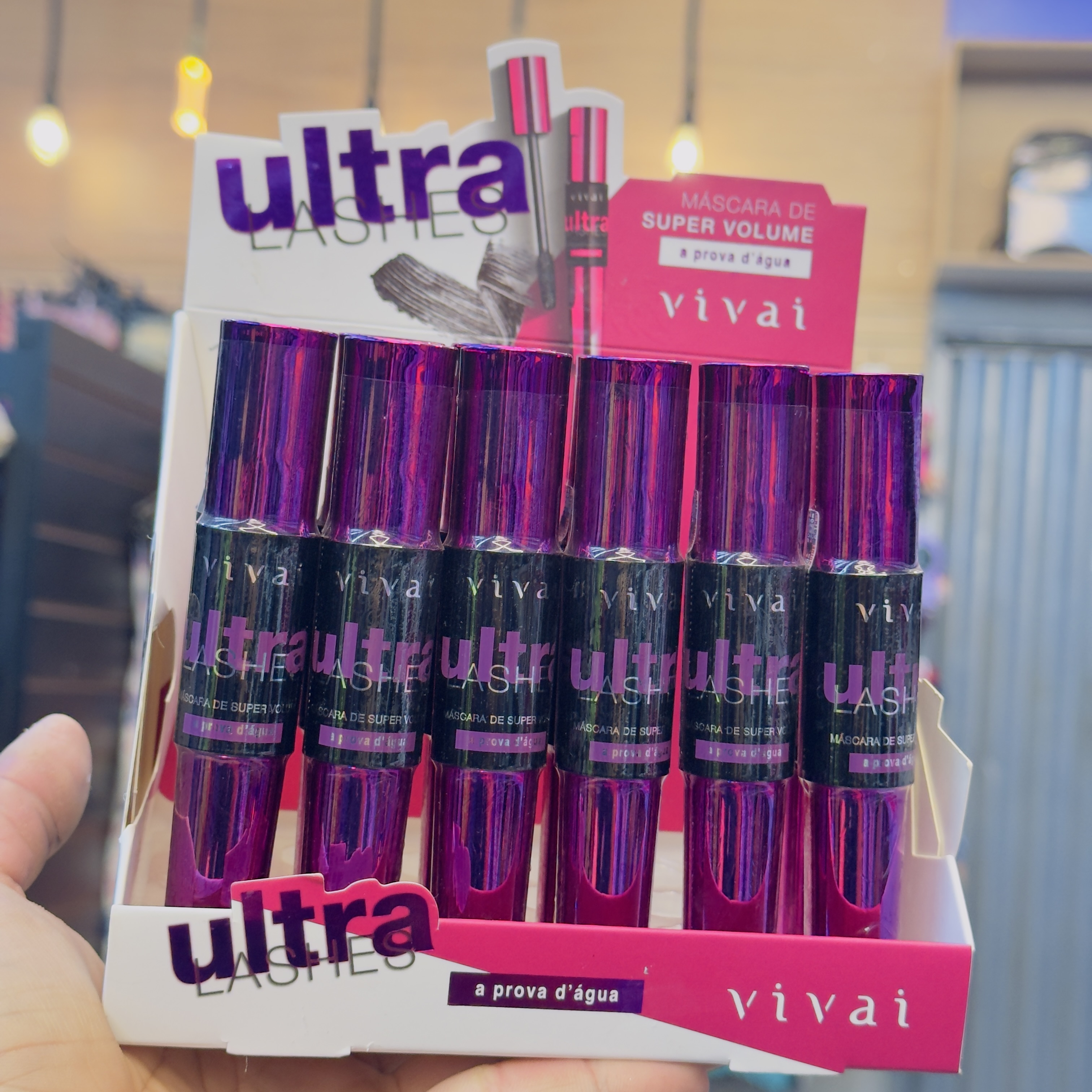 Máscara de Cílios Ultra Lashes Vivai 15ml