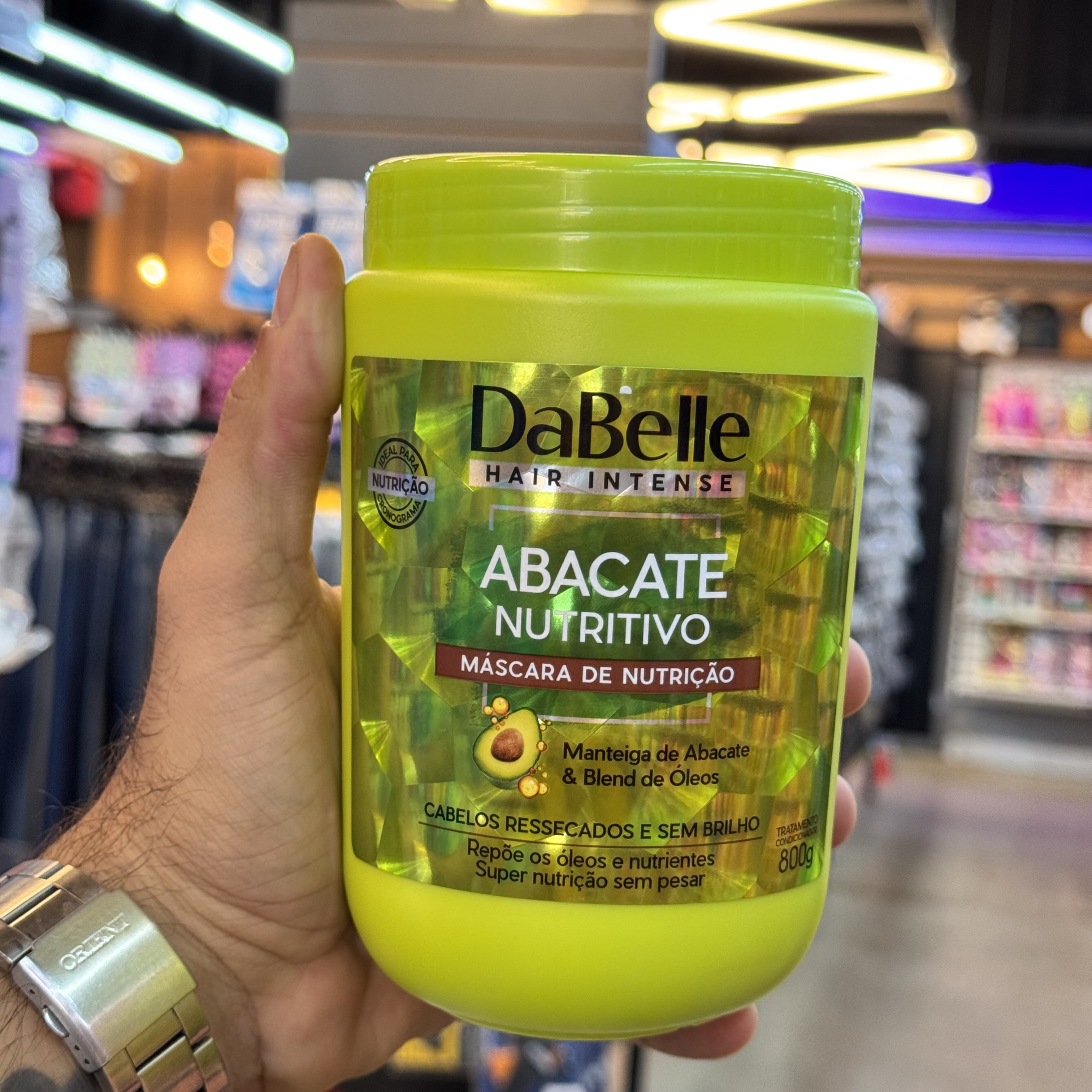 Máscara de Hiratação Dabelle Abacate Nutritivo 800g