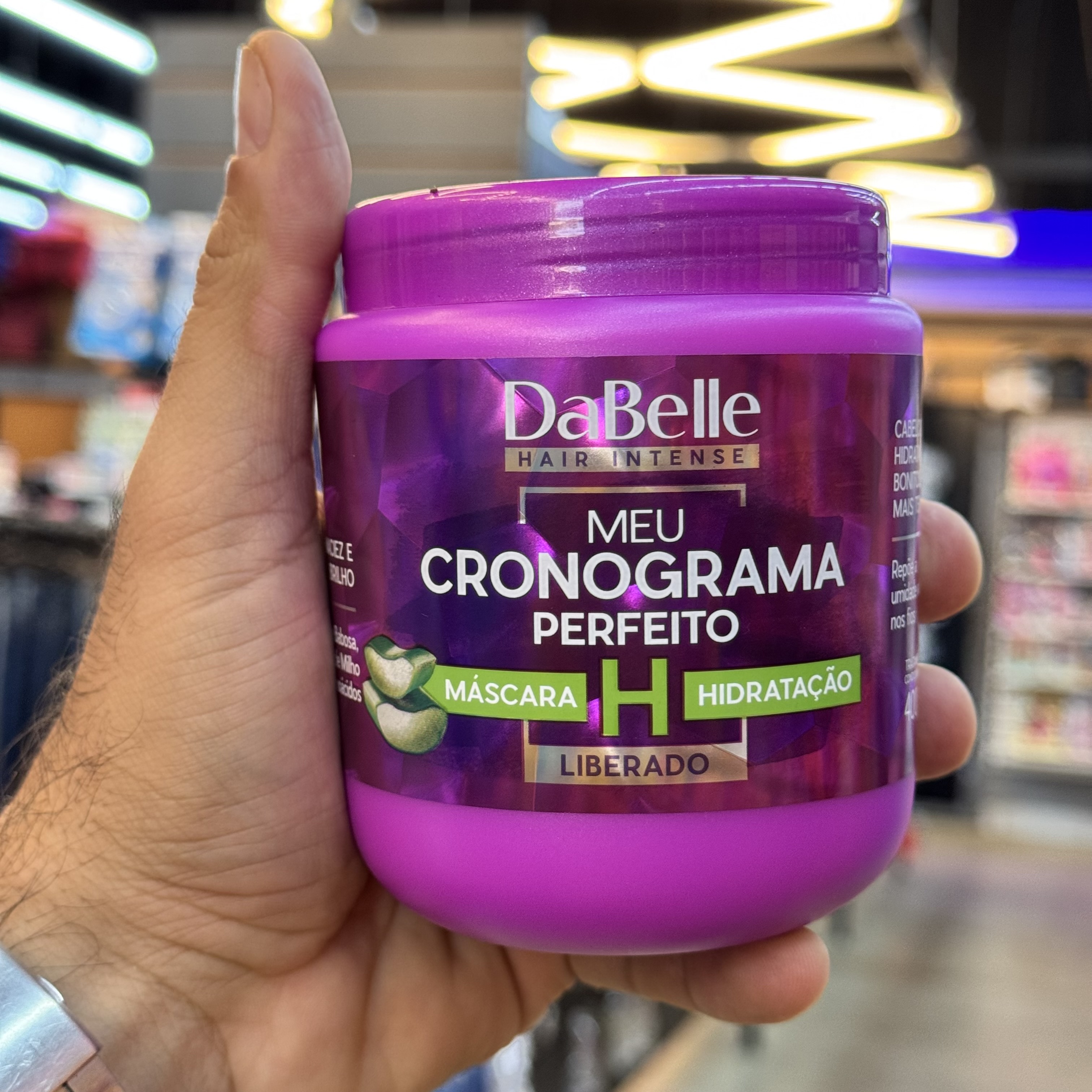 Máscara de Hiratação Dabelle Meu Crono Hidratação 400g