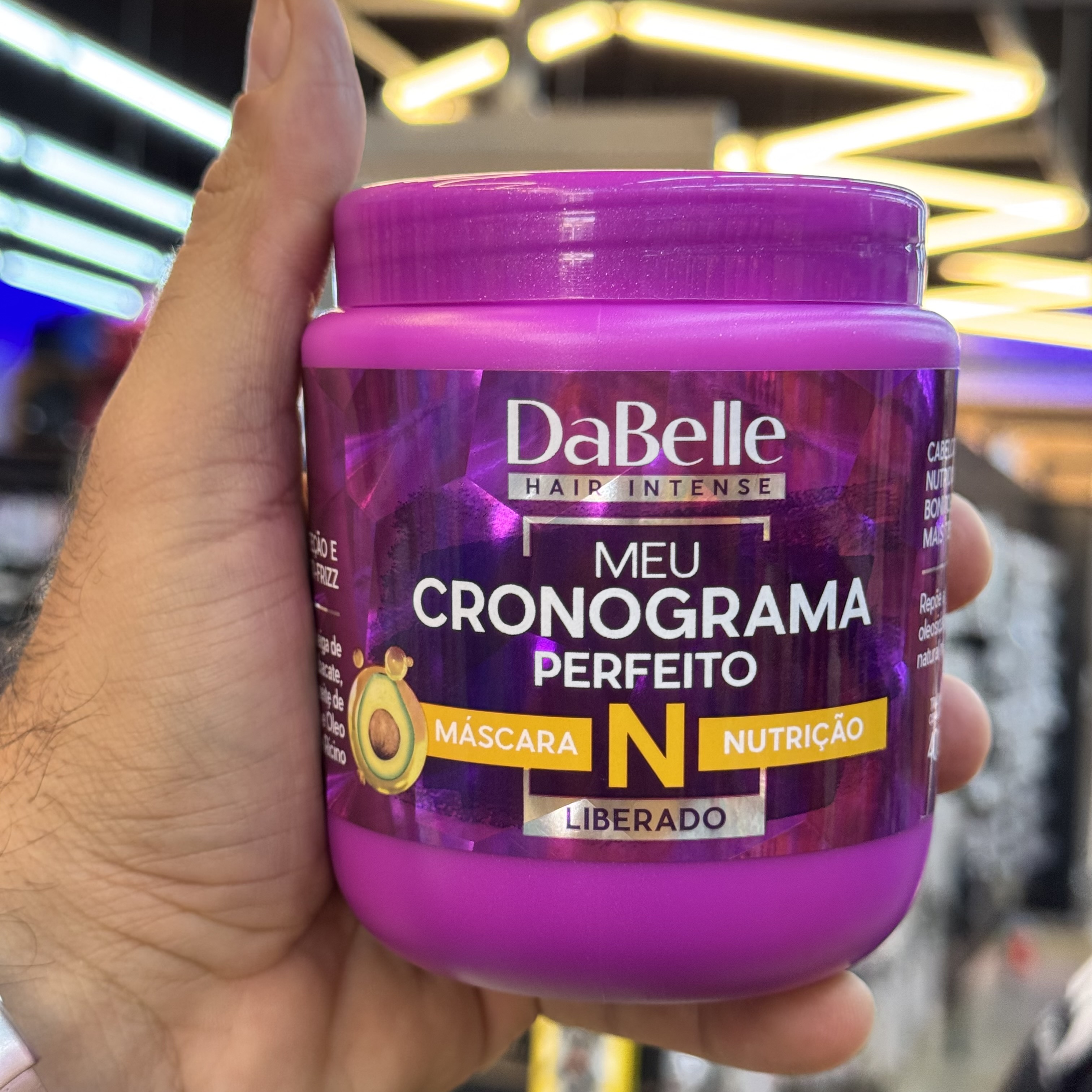 Máscara de Hiratação Dabelle Meu Crono Nutrição 400g