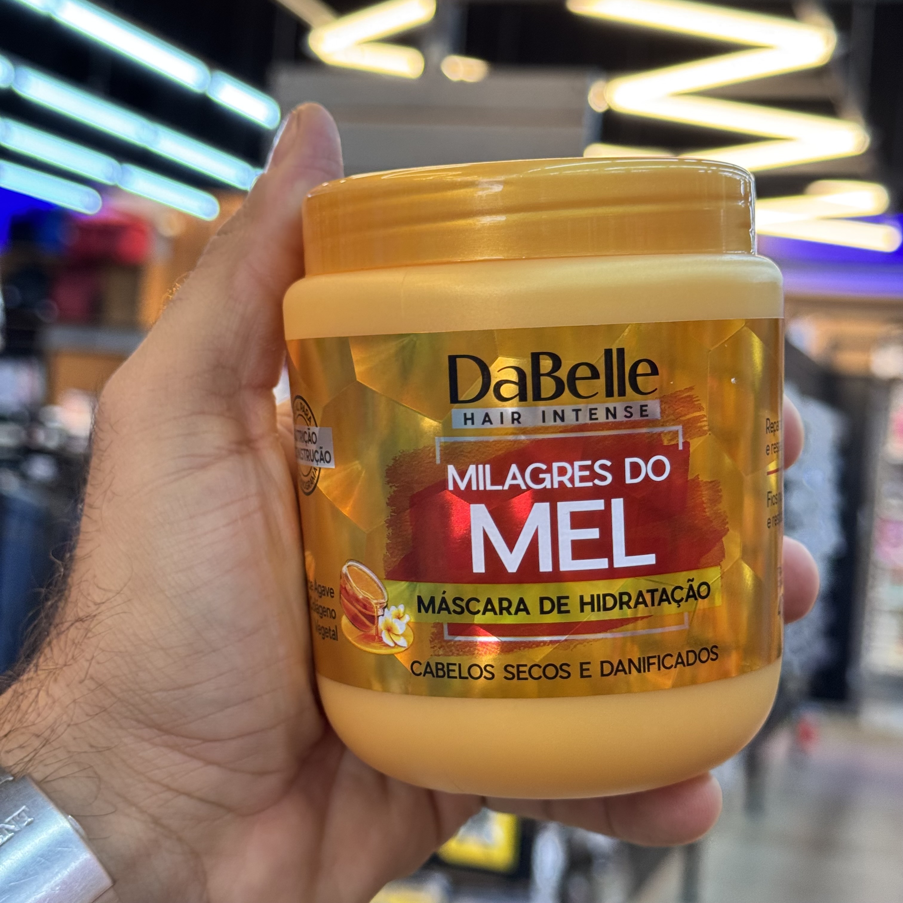 Máscara de Hiratação Dabelle Milagre do Mel 400g