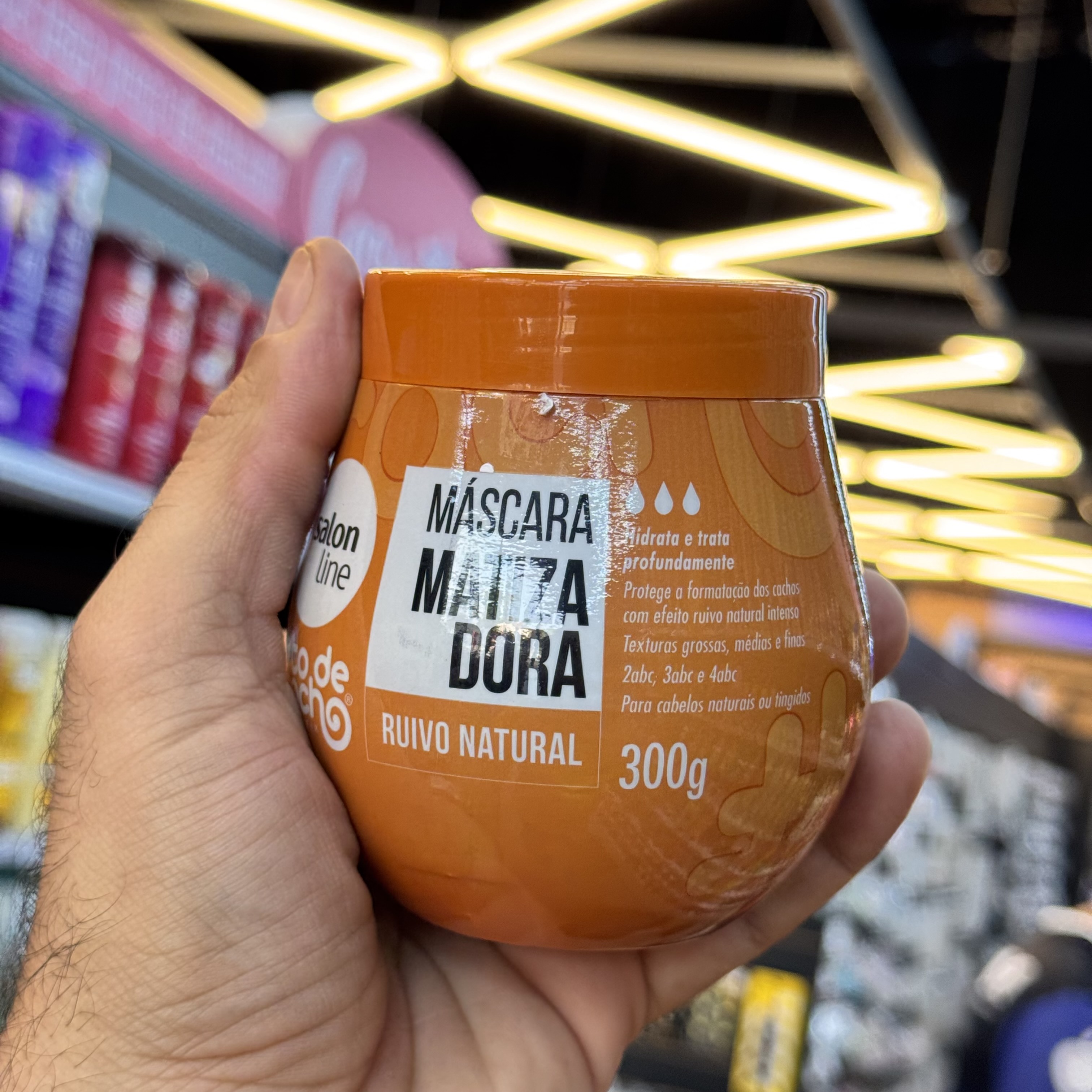 Matizador Salon Line 300g Todecacho Ruivo Natural