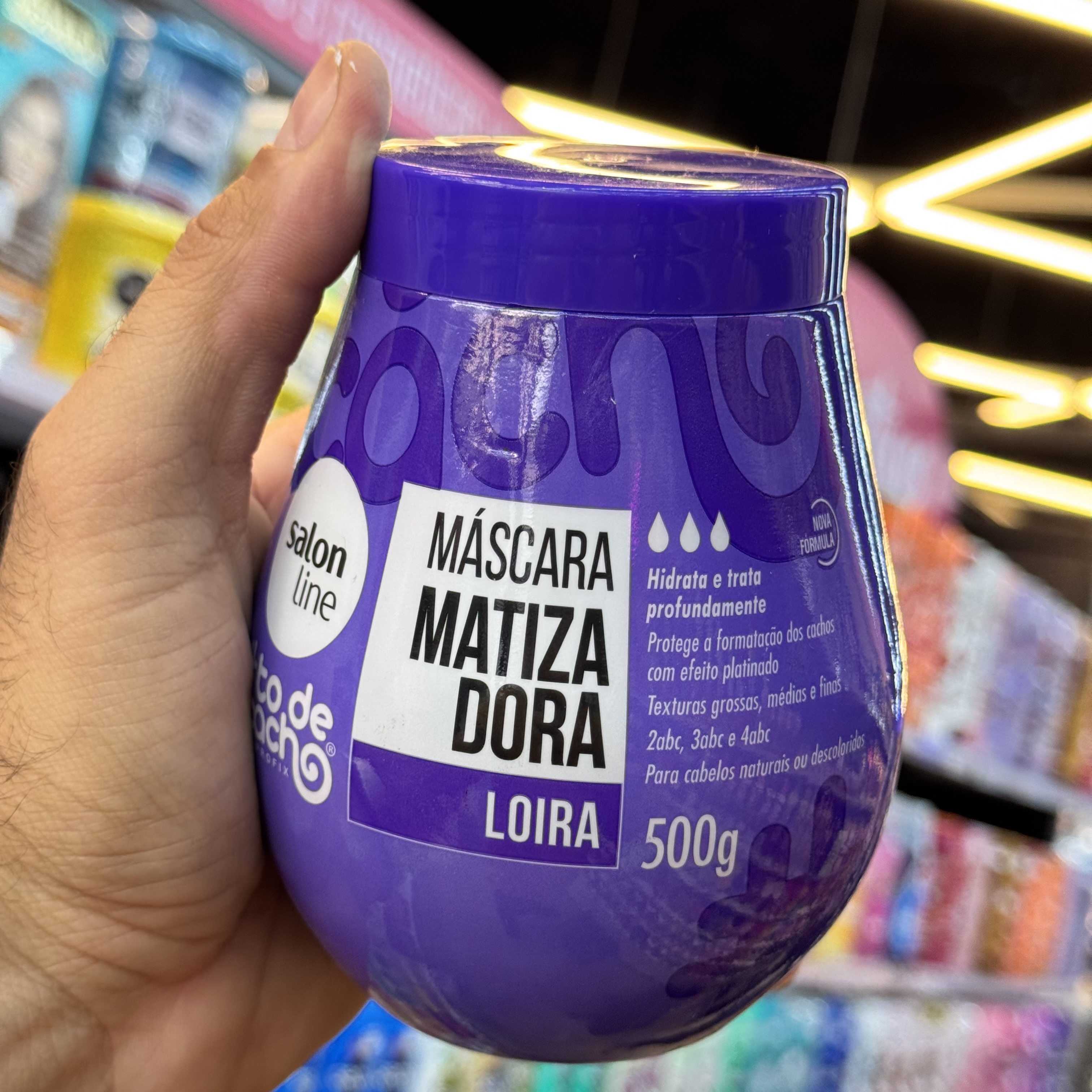 Matizador Salon Line 500g Todecacho Loiro