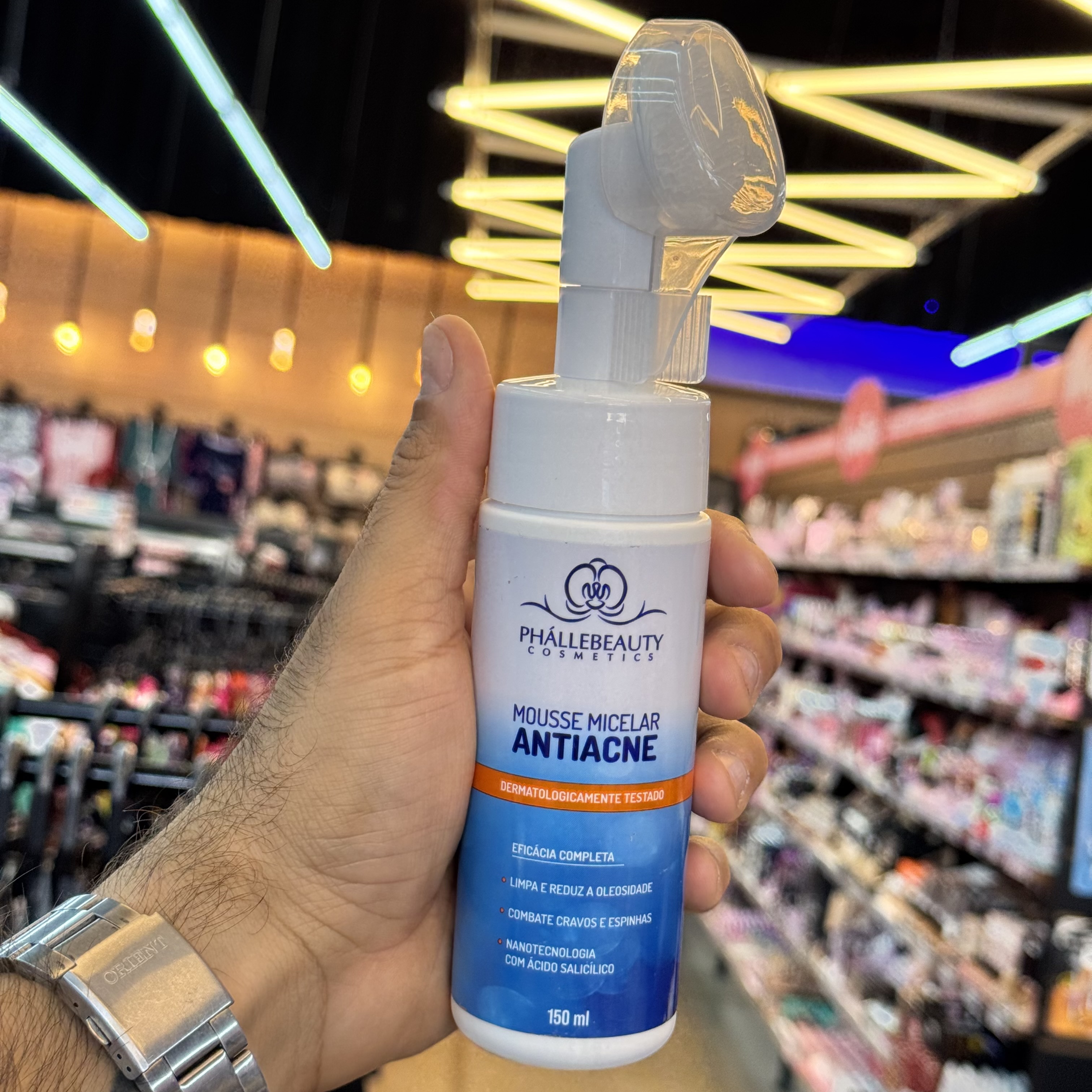 Mousse Micelar Antiacne Phállebeauty PH0778