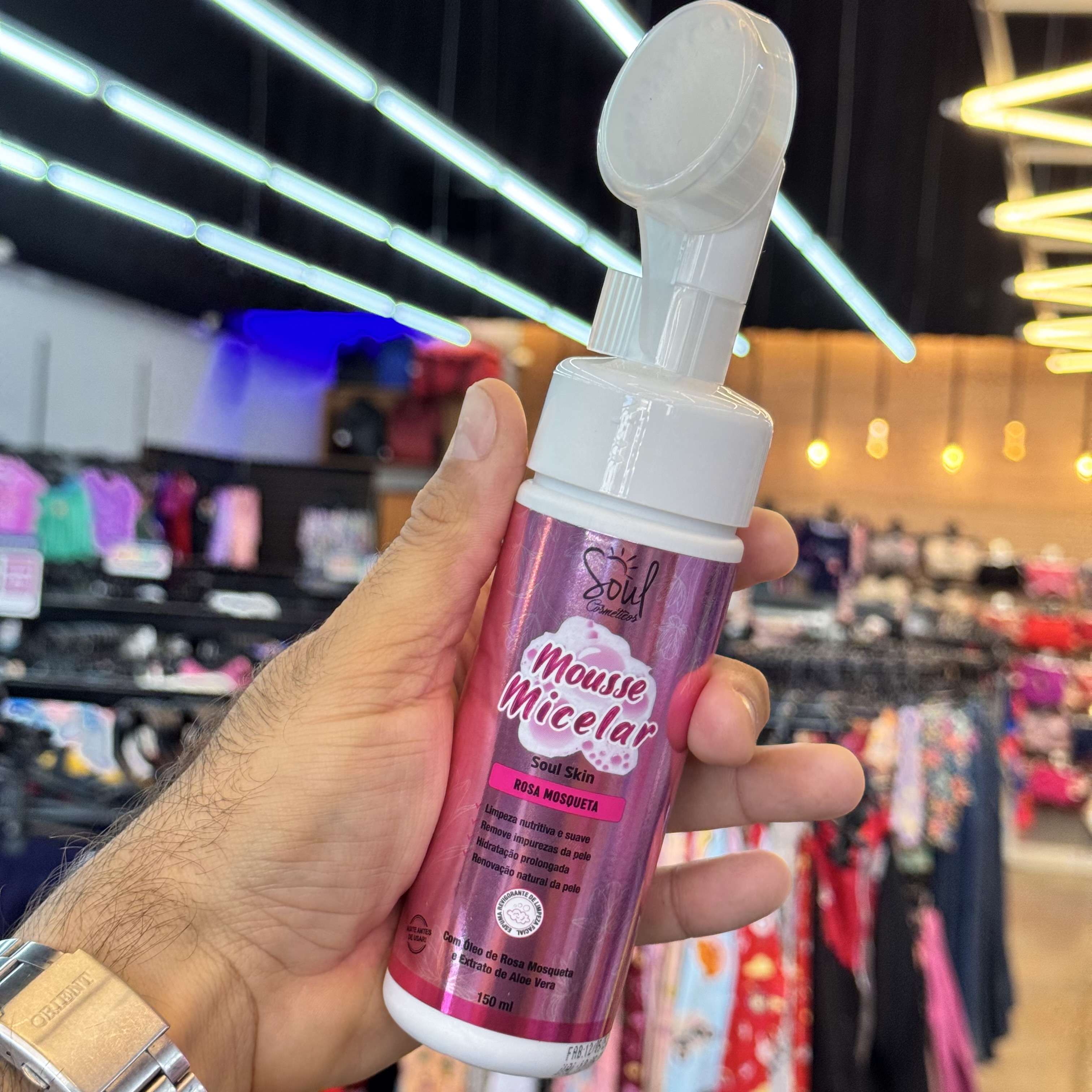 Mousse Micelar Soul Rosa Mosqueta