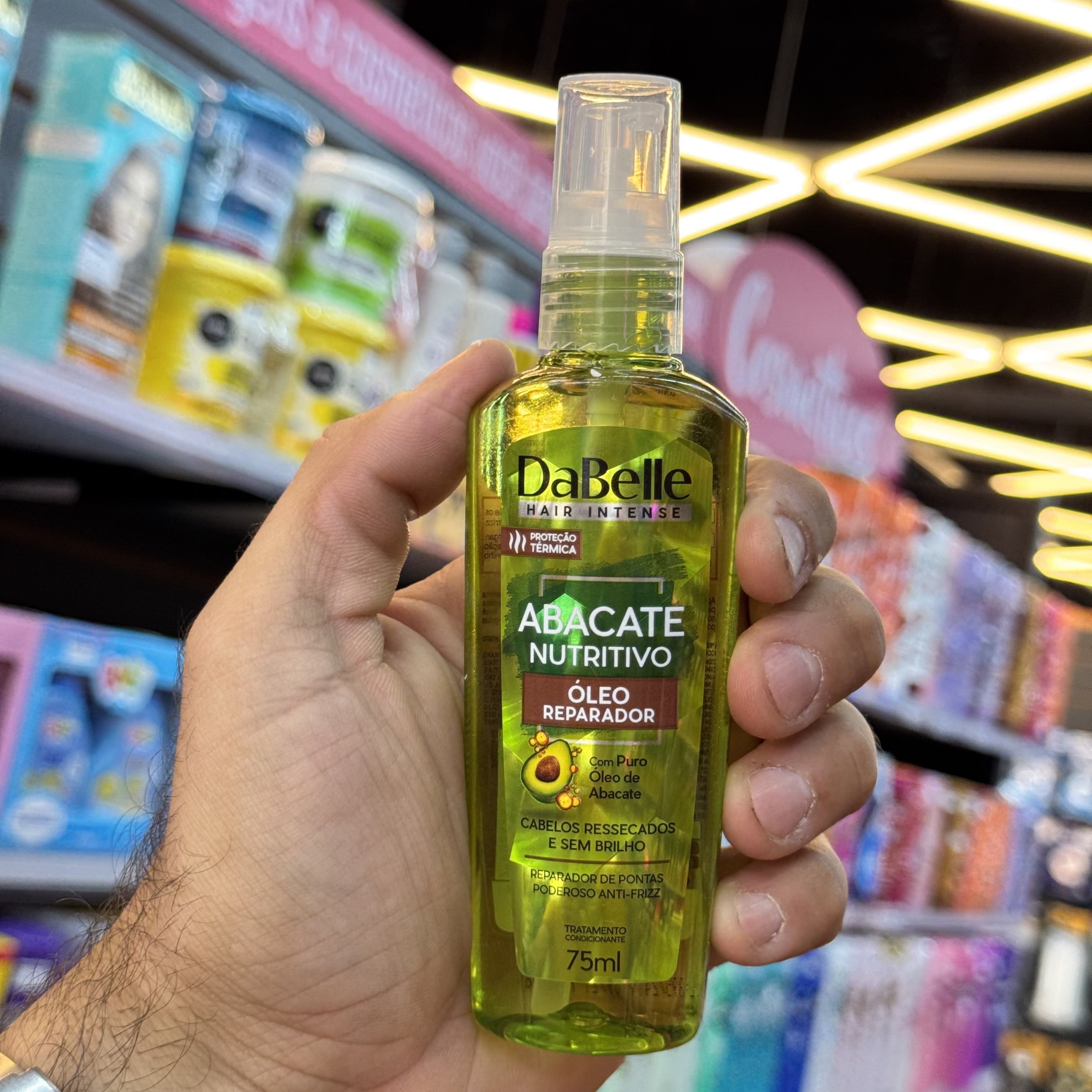 Óleo Capilar Dabelle Abacate Nutritivo 75ml