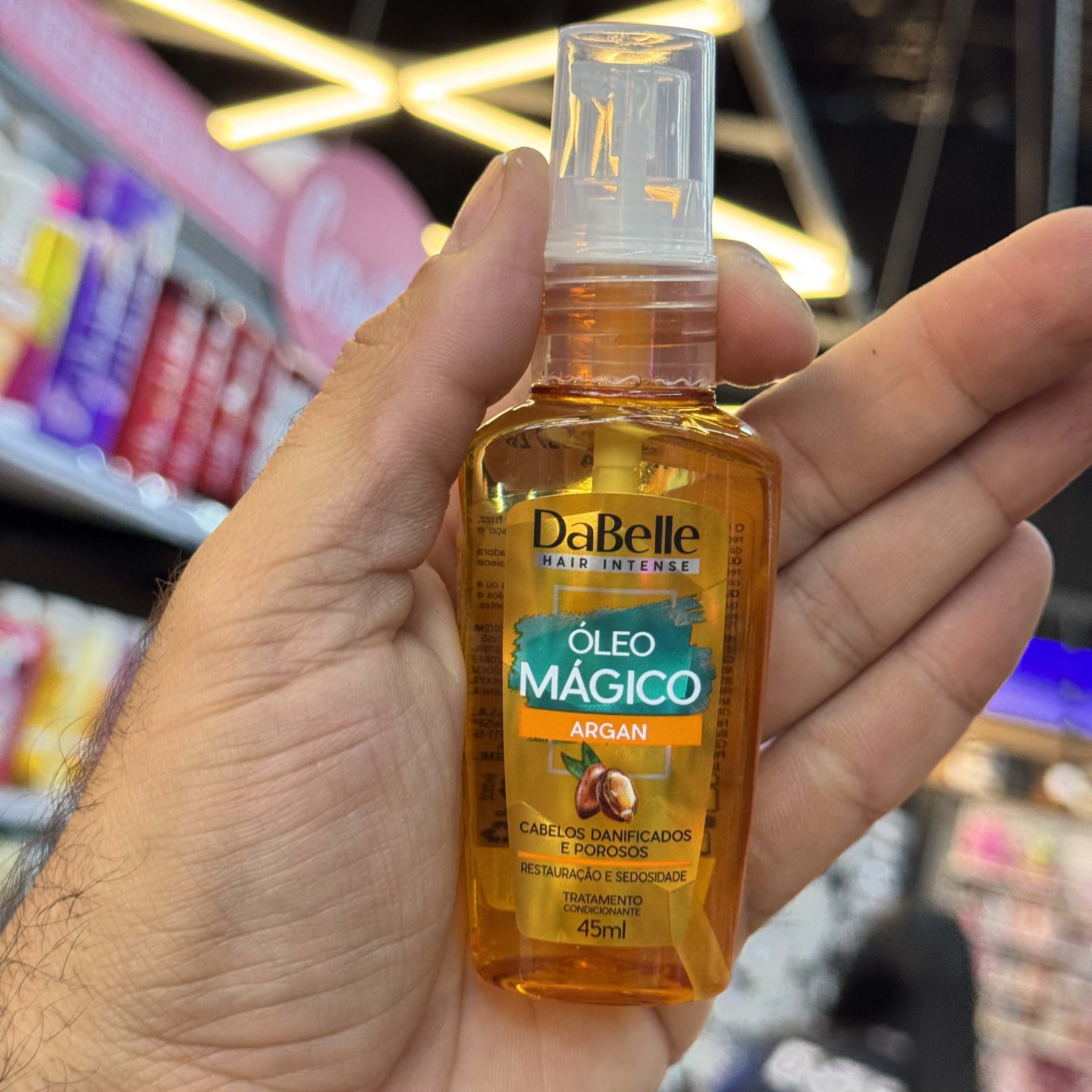 Óleo Capilar Dabelle Argan 45ml