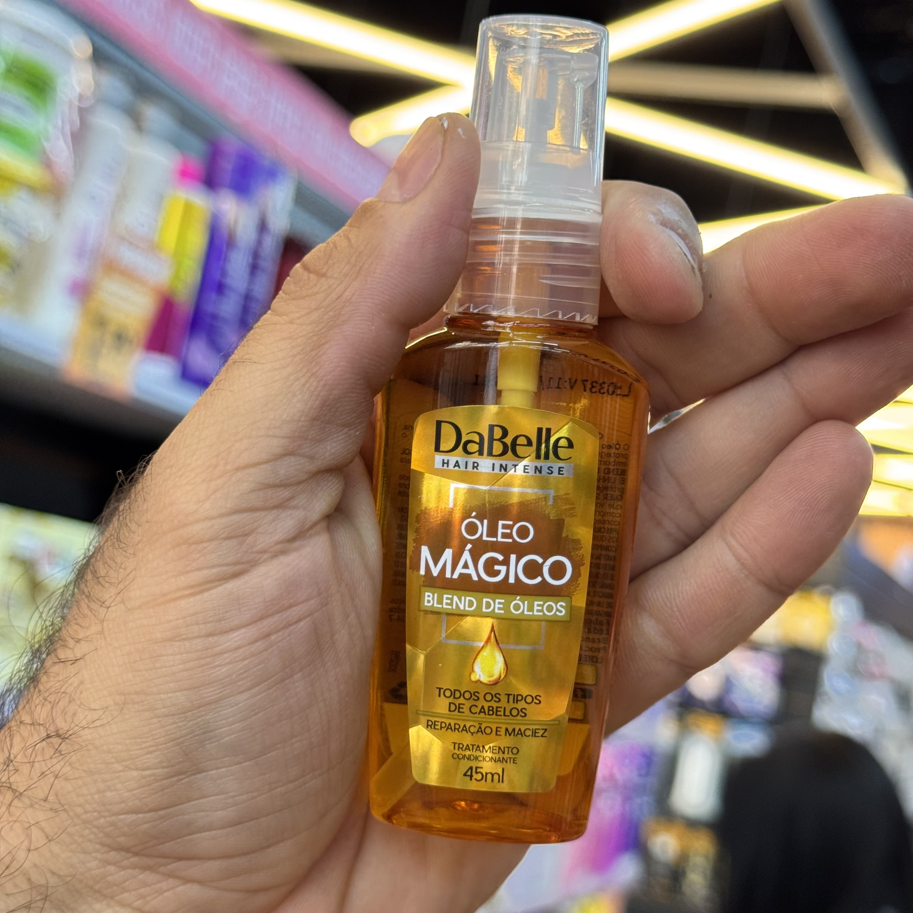 Óleo Capilar Dabelle Blend de Óleos 45ml