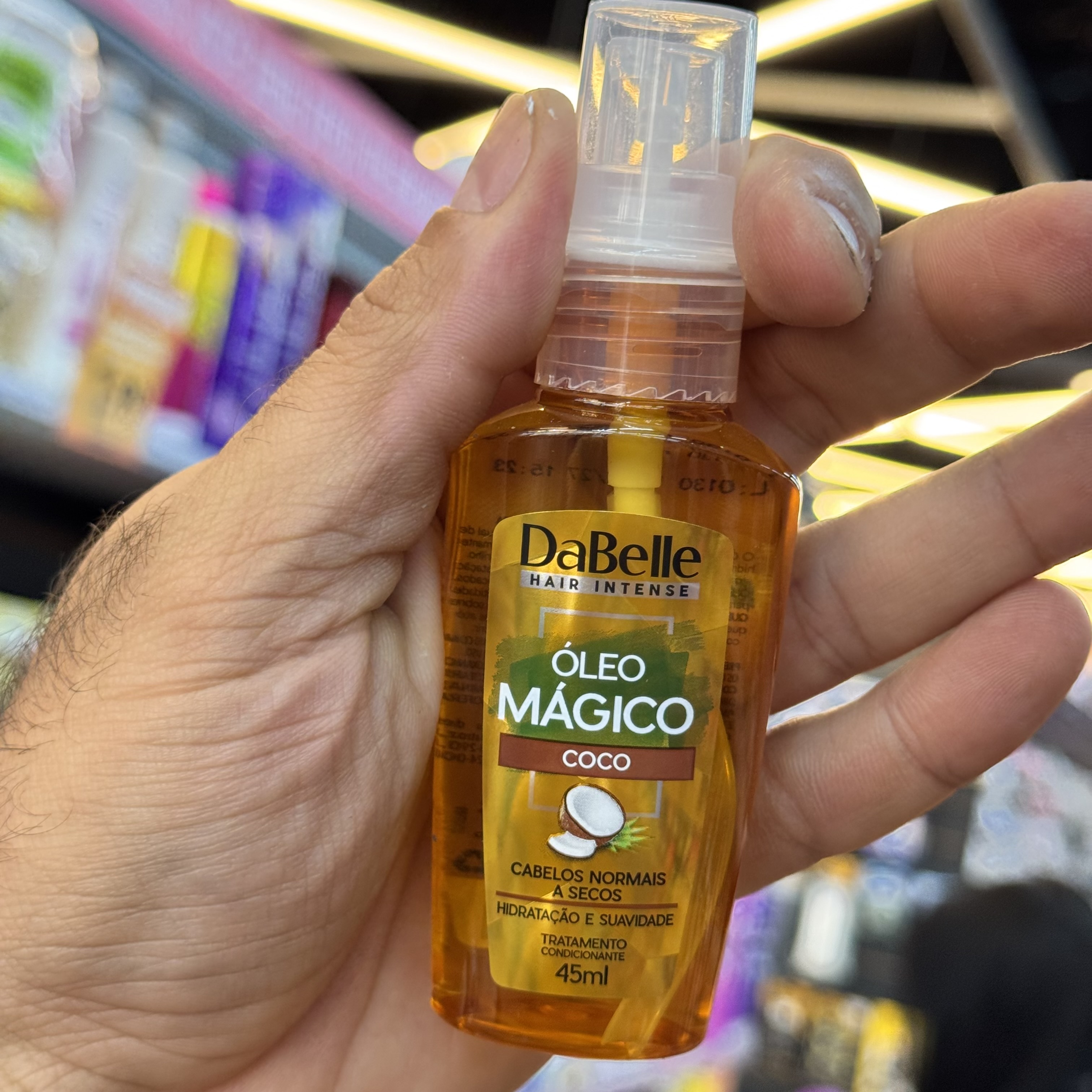 Óleo Capilar Dabelle Coco 45ml