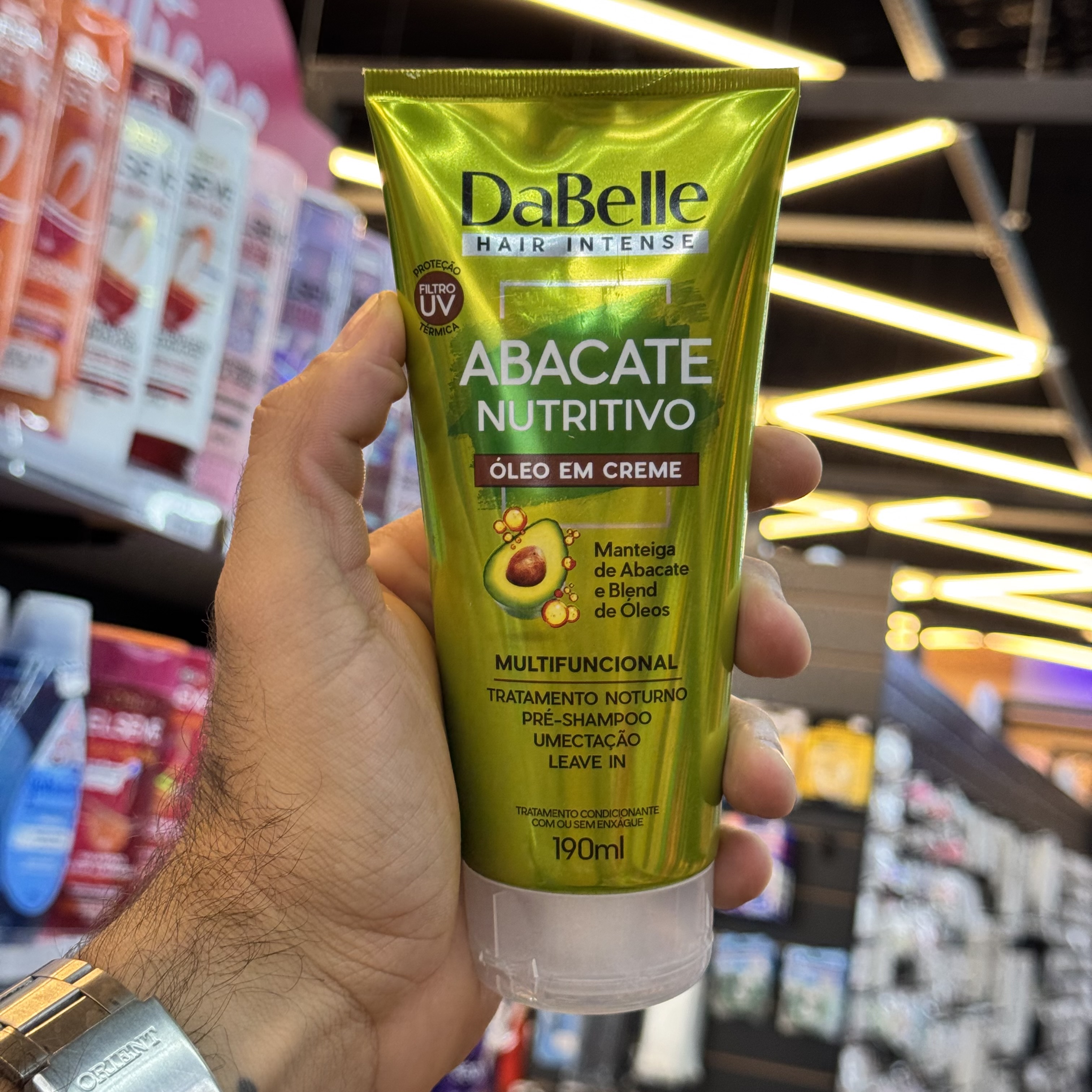 Óleo em Creme Dabelle Abacate Nutritivo 190ml