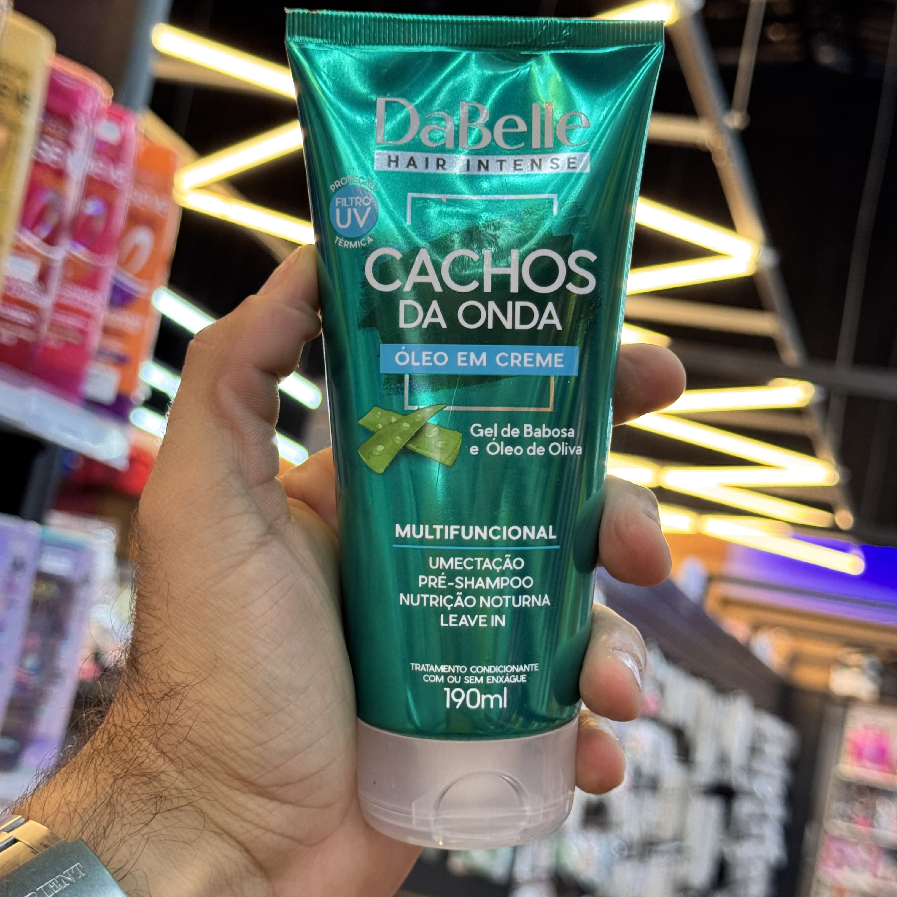 Óleo em Creme Dabelle Cachos da Onda 190ml