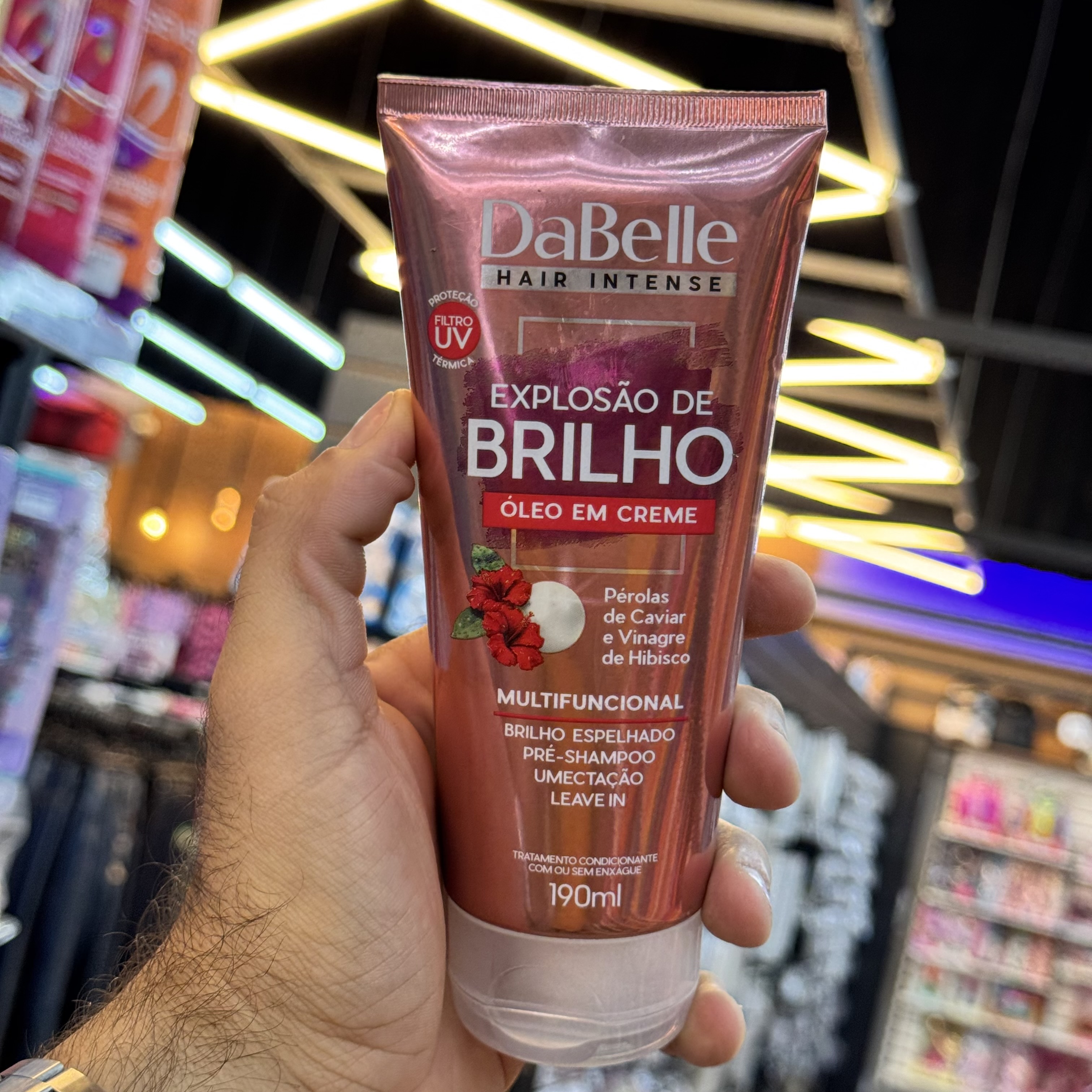 Óleo em Creme Dabelle Explosão de Brilho 190ml