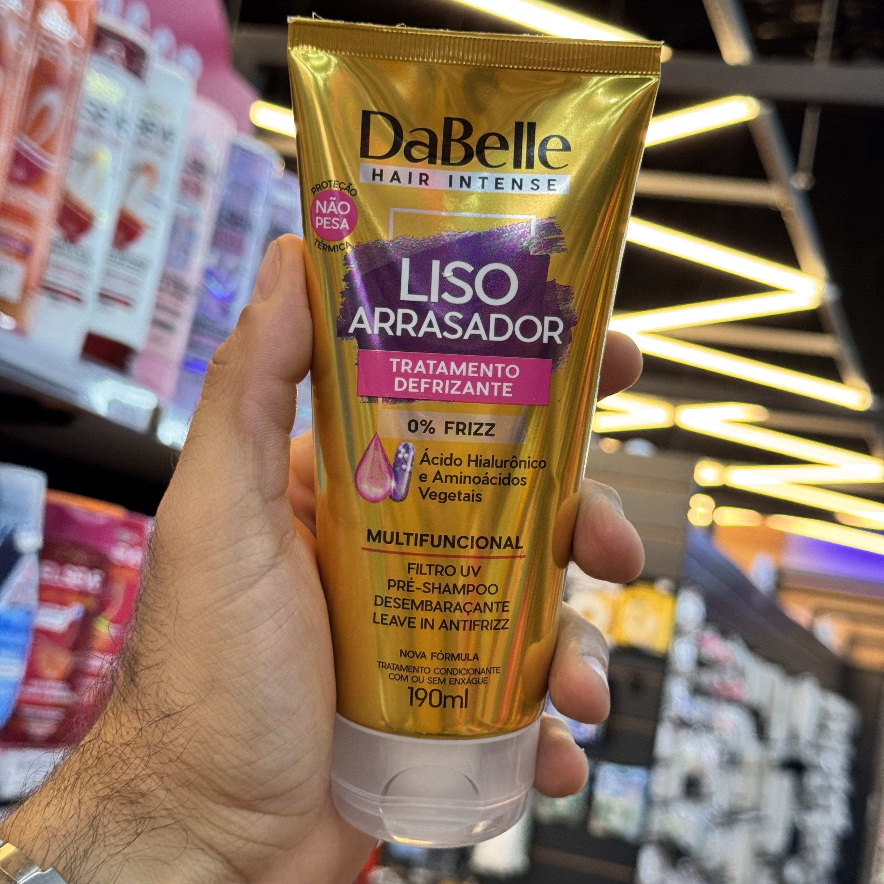 Óleo em Creme Dabelle Liso Arrasador 190ml