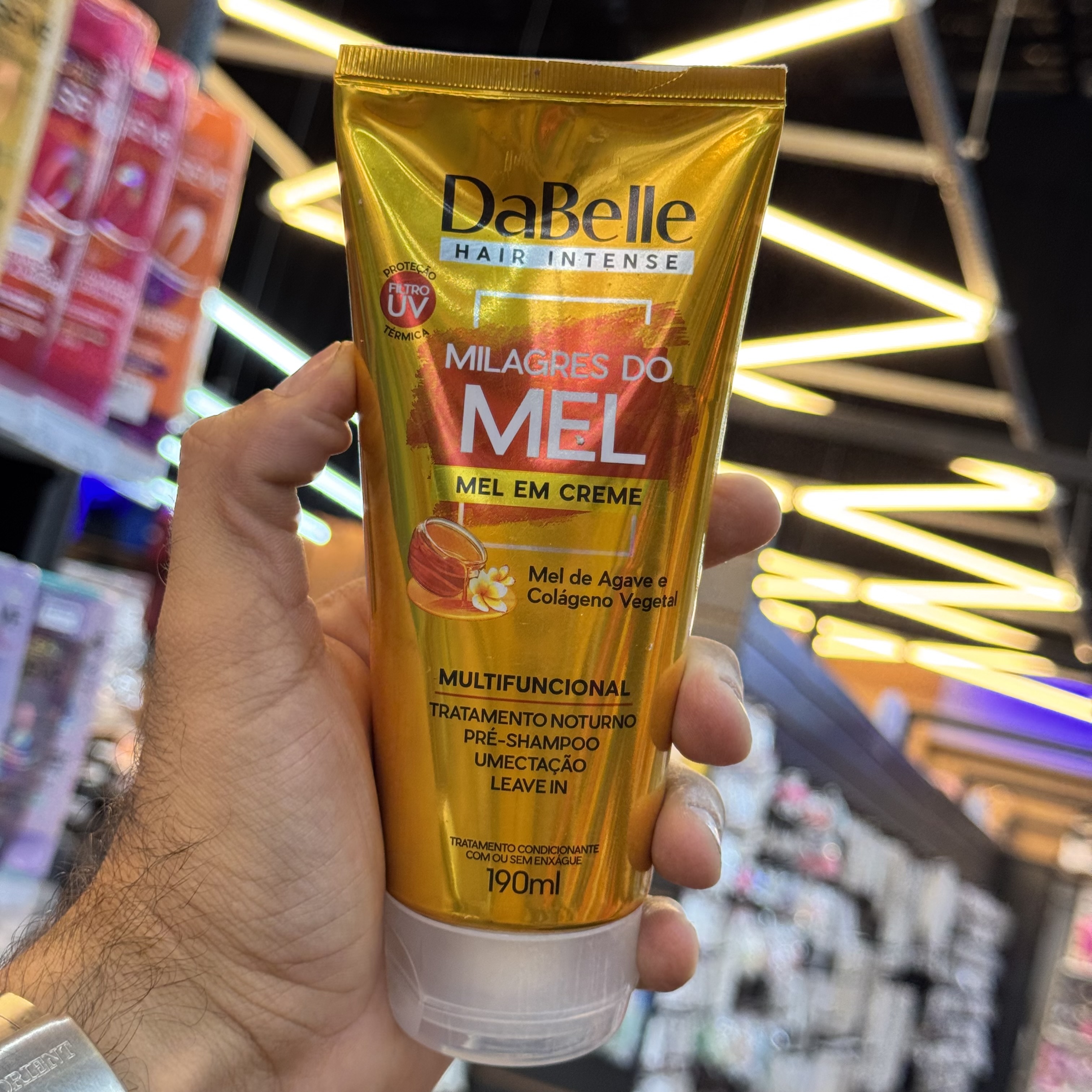 Óleo em Creme Dabelle Milagres do Mel 190ml