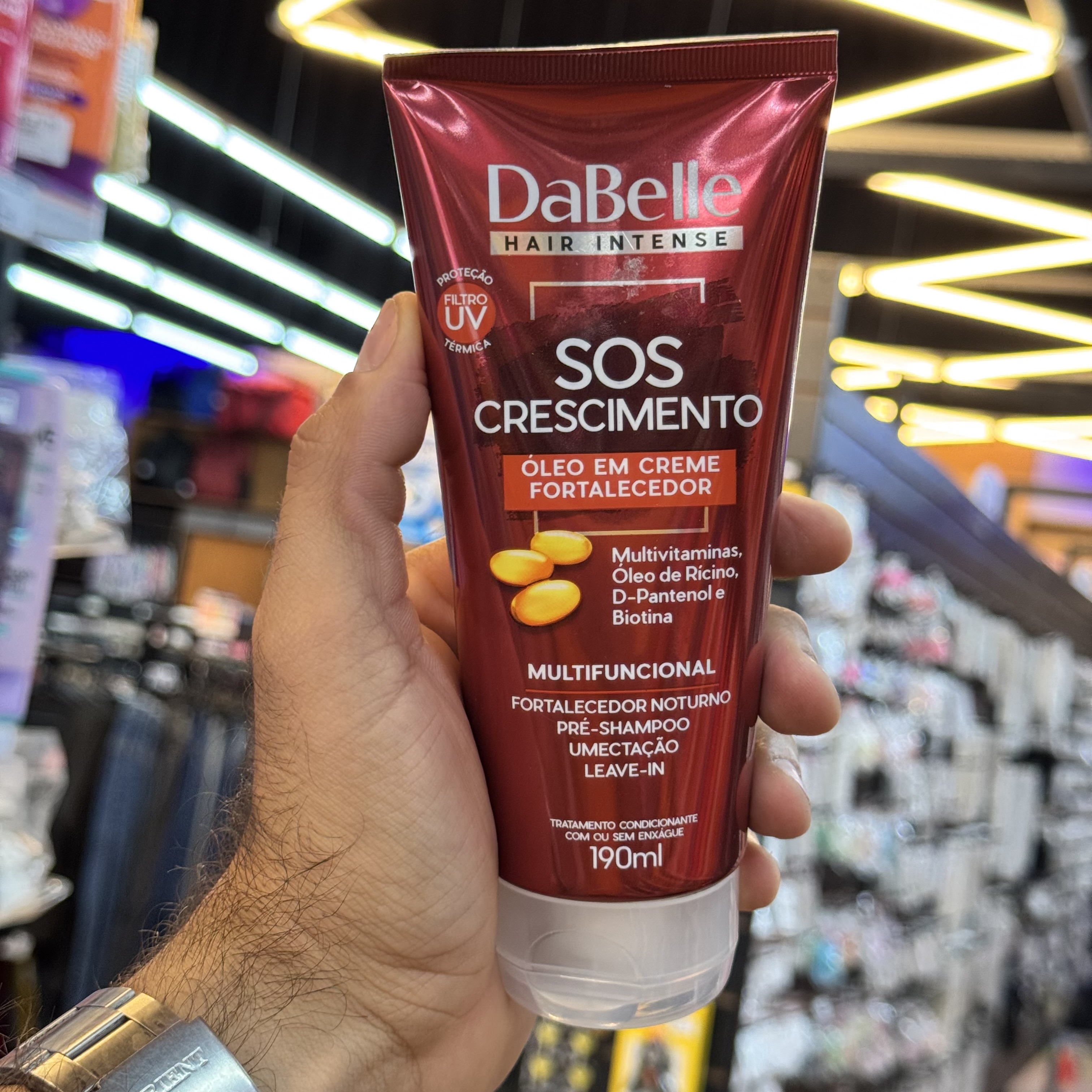 Óleo em Creme Dabelle SOS Crescimento 190ml