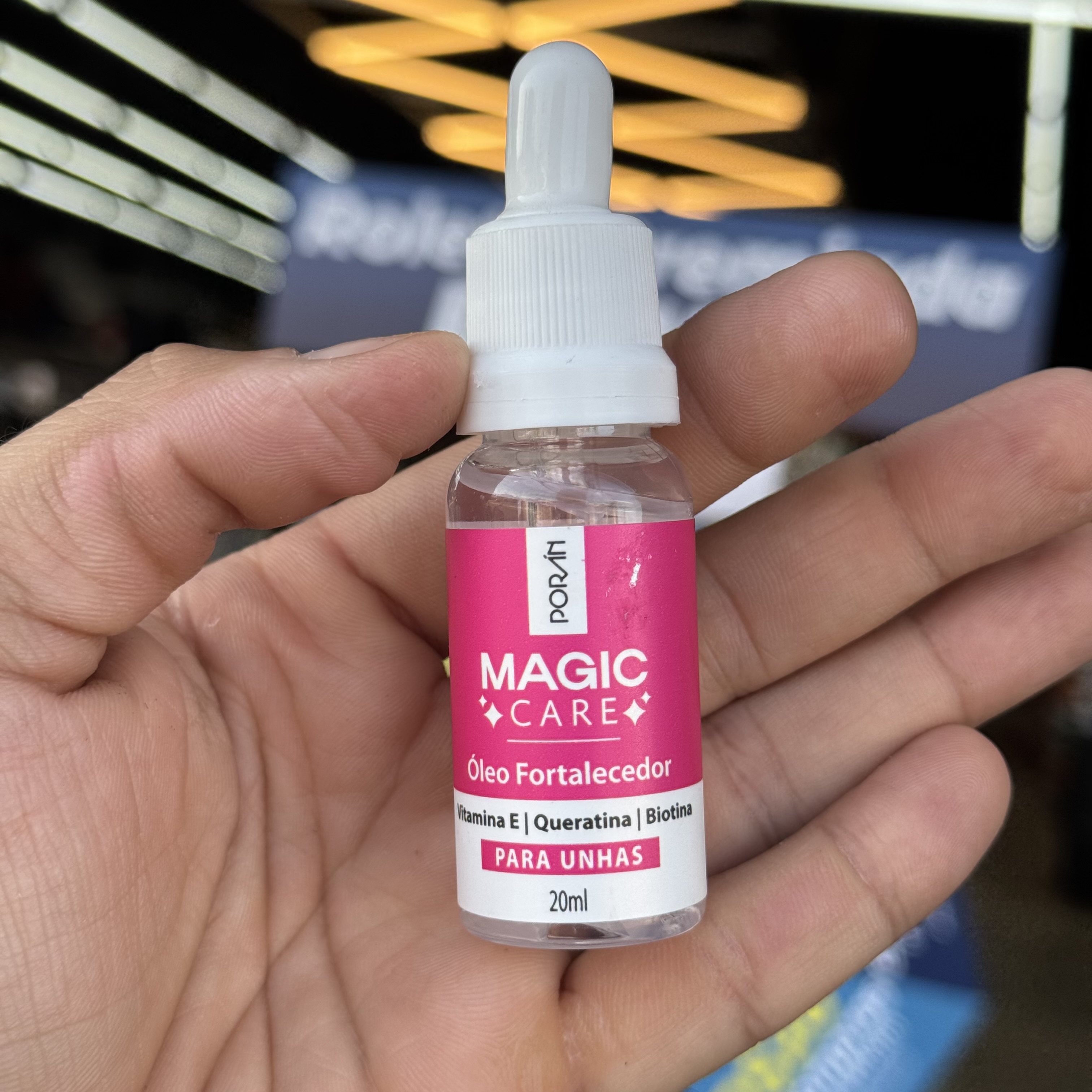Óleo Fortalecedor para unhas magic poran pr345