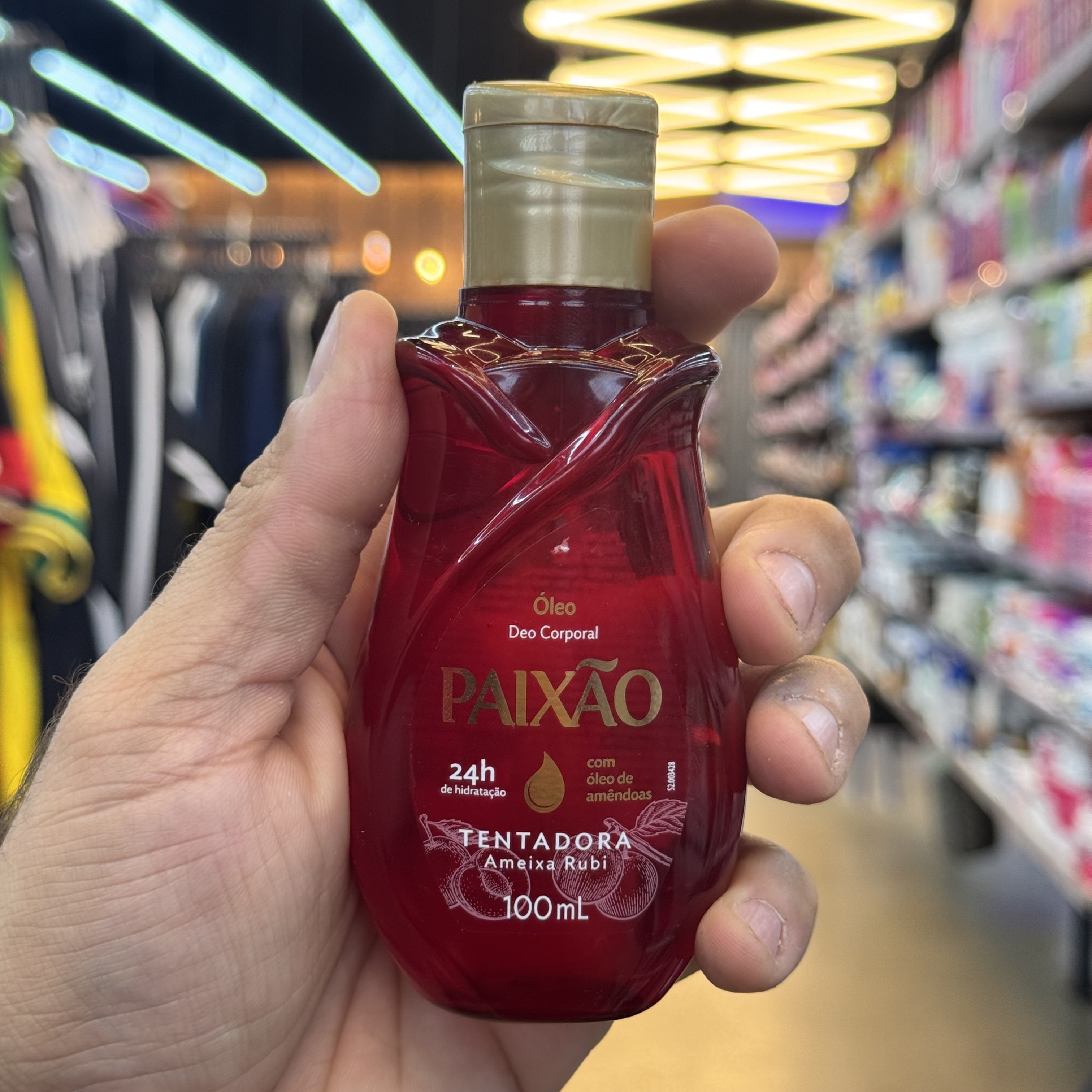Óleo Pós Banho Paixão Ameixa Rubi 100ml