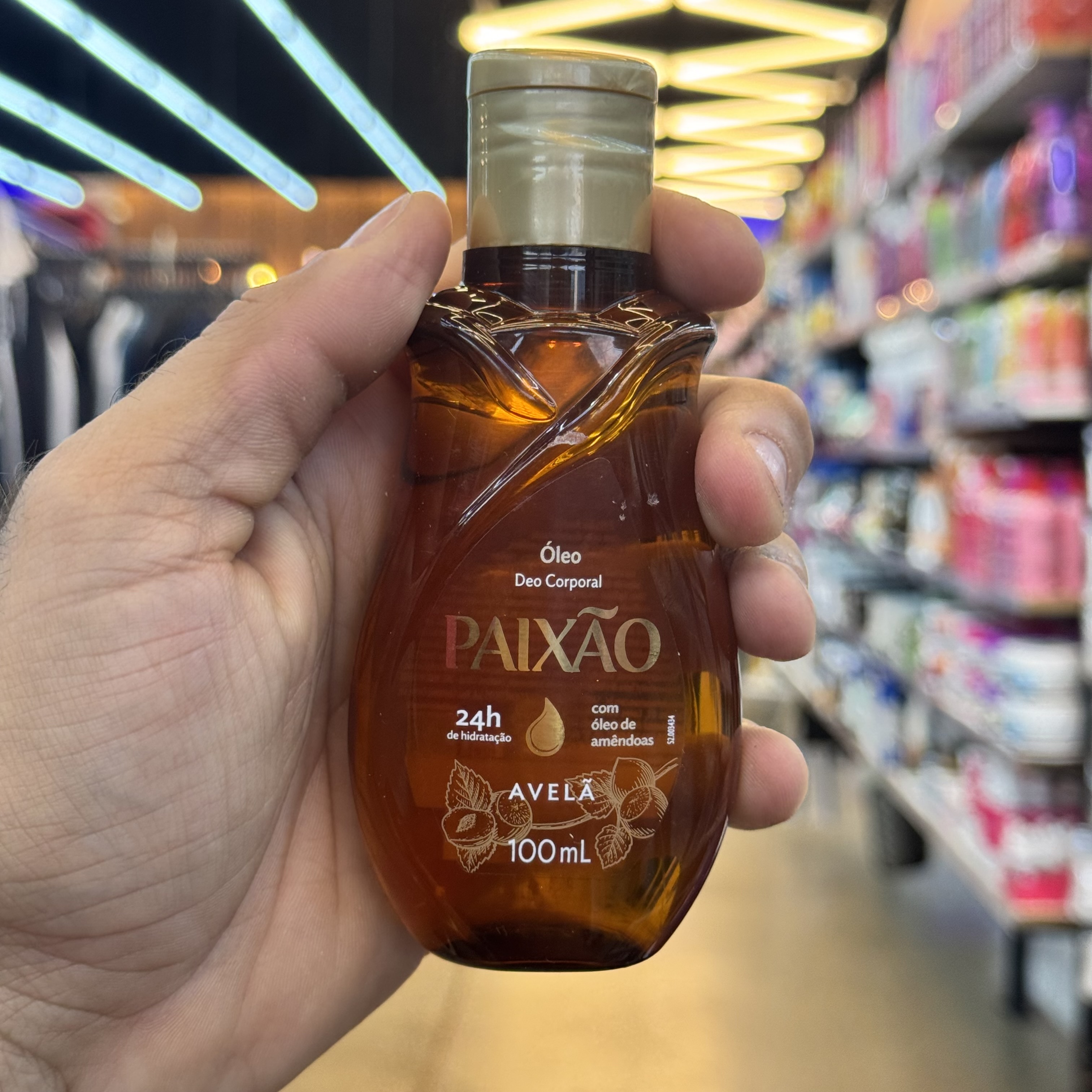 Óleo Pós Banho Paixão Avelã 100ml