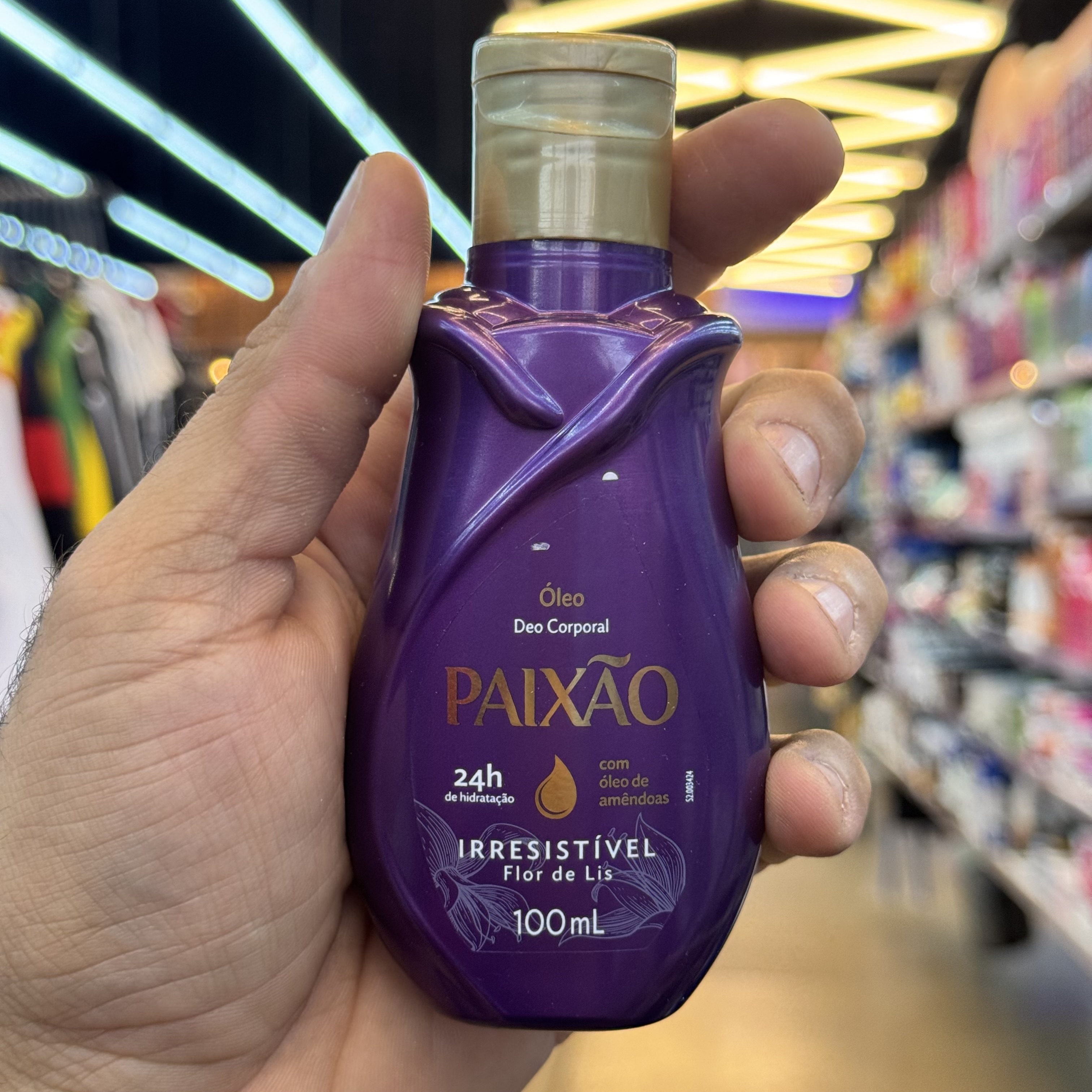 Óleo Pós Banho Paixão Flor de Lís 100ml