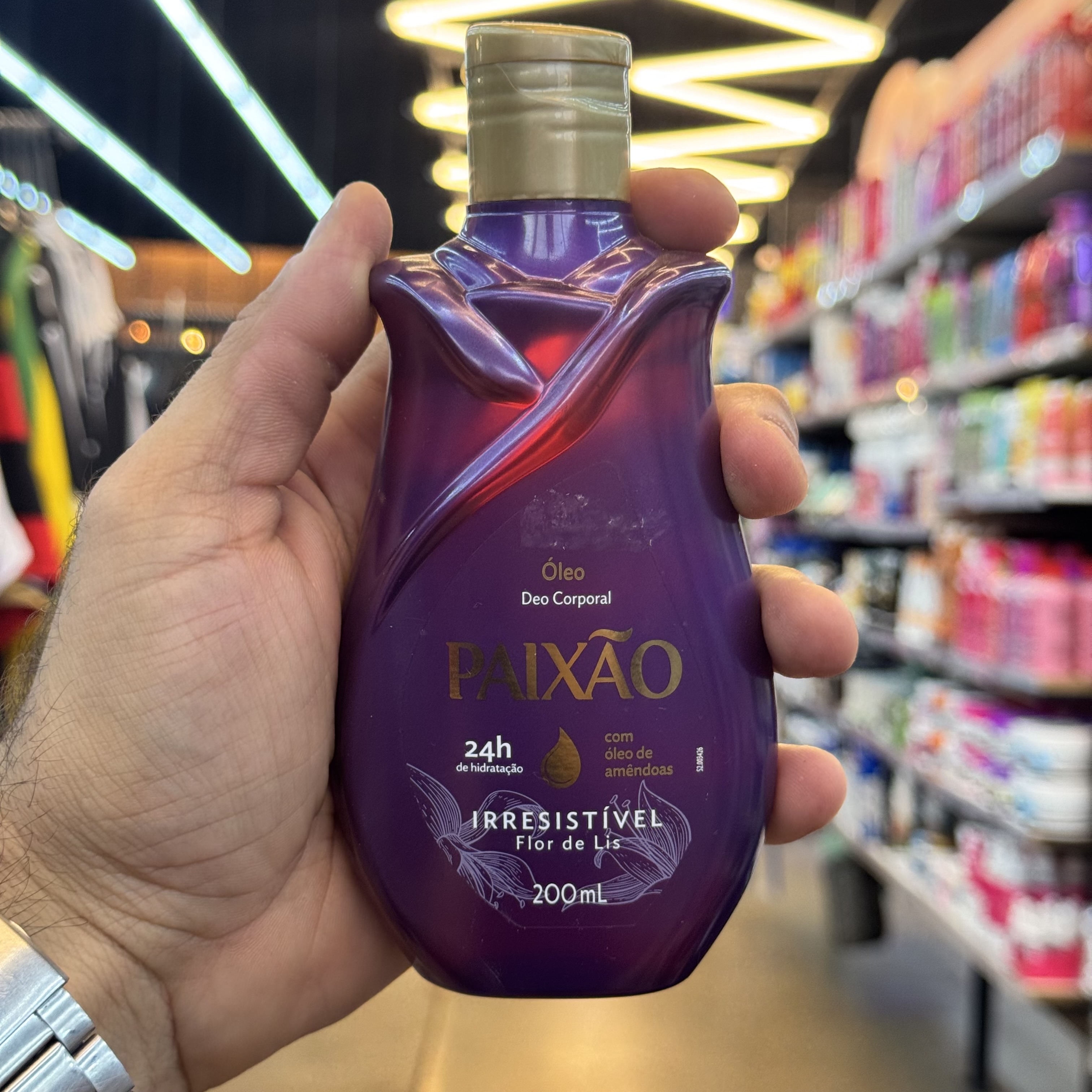 Óleo Pós Banho Paixão Flor de Lís 200ml