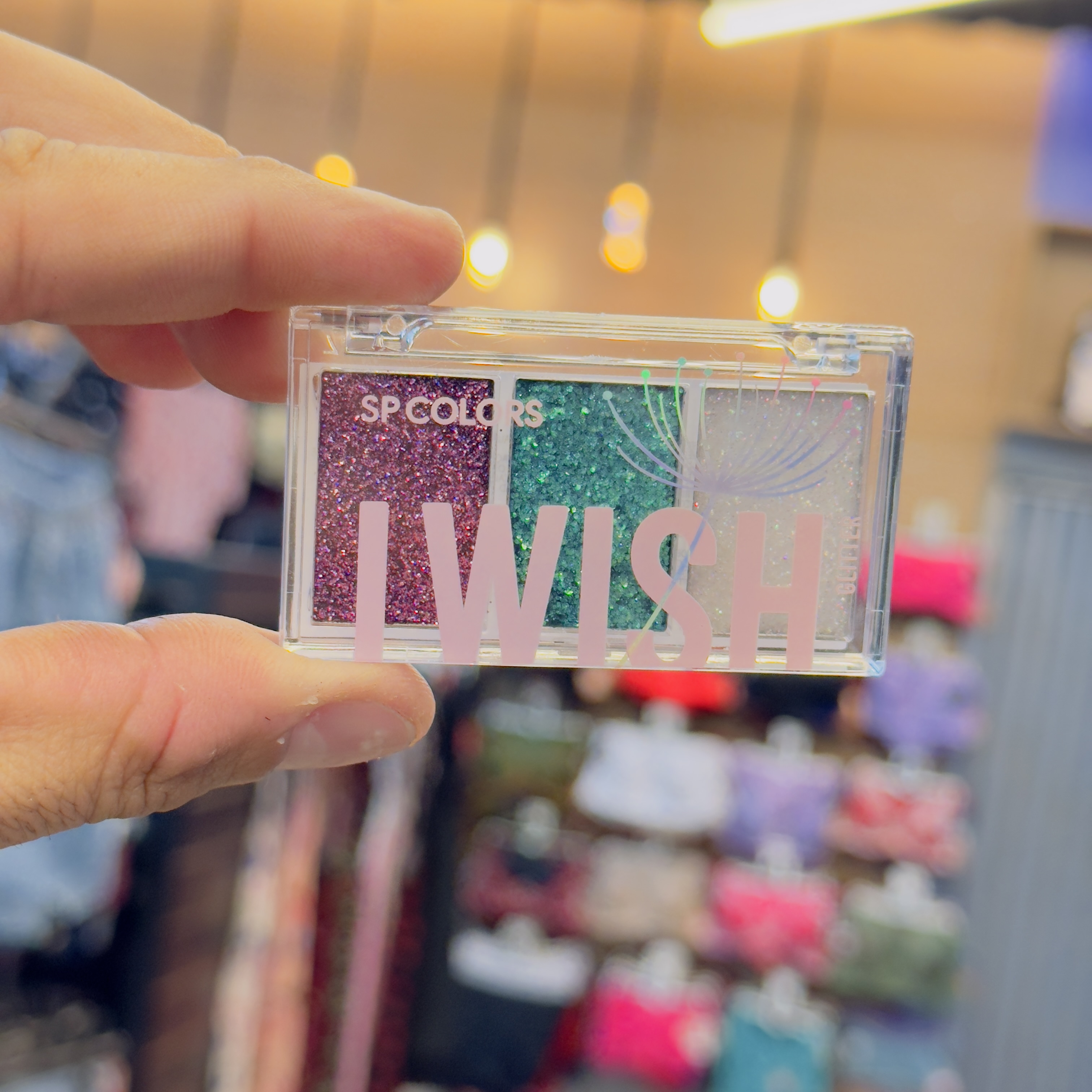 Paleta 3 Glitters Sp Colors Cor 01