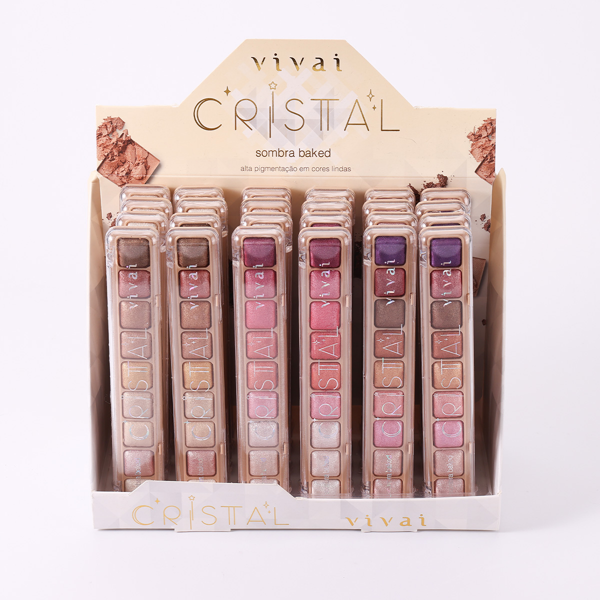 Paleta De Sombra Backed Cristal VIVAI 4109.1.1