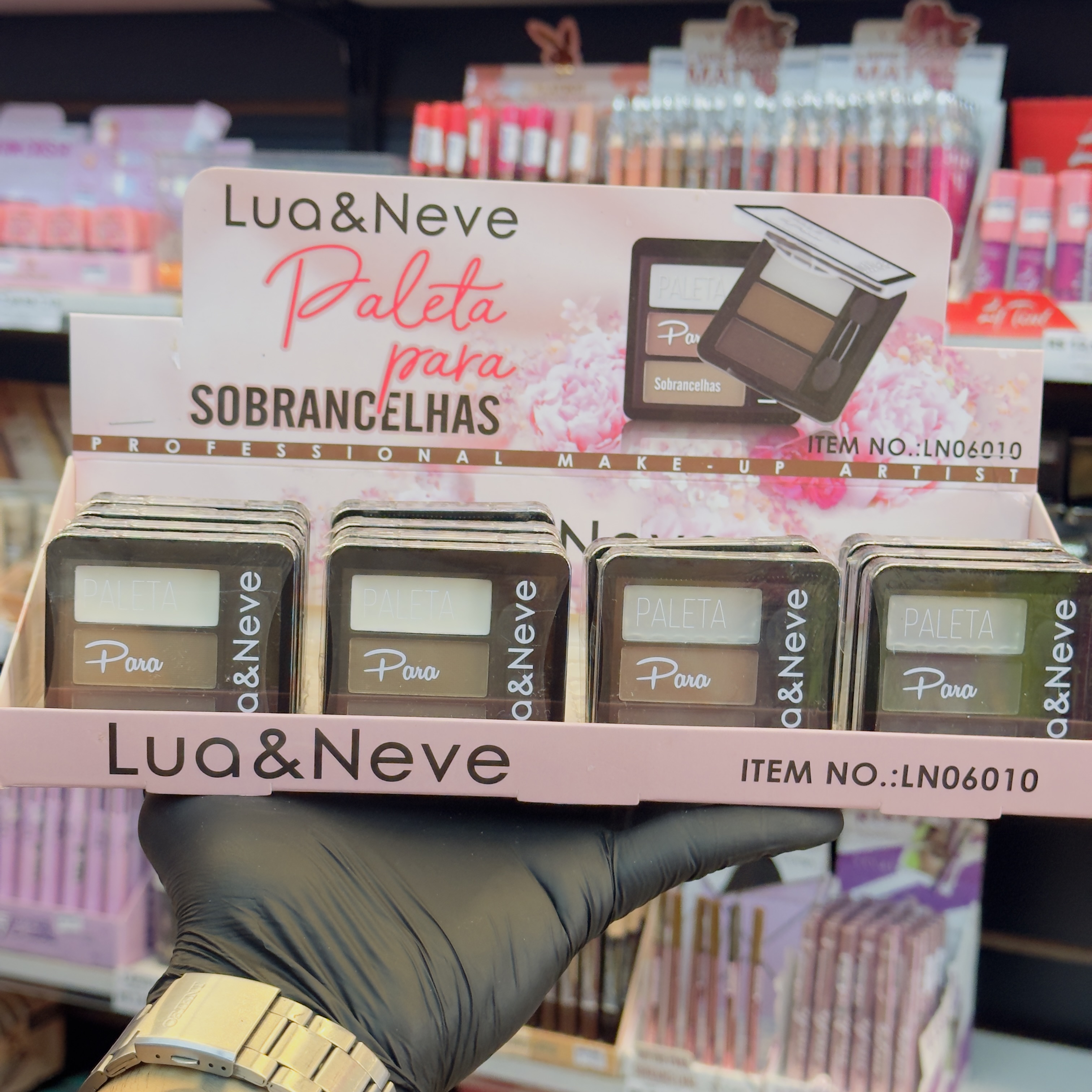 Paleta Para Sombrancelhas Lua&Neve LN06010