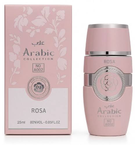 Perfume Arabe Rosa A002 25ml
