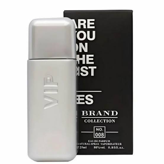 Perfume Brand Collection 008 Insp 212 Vip Men  25ml