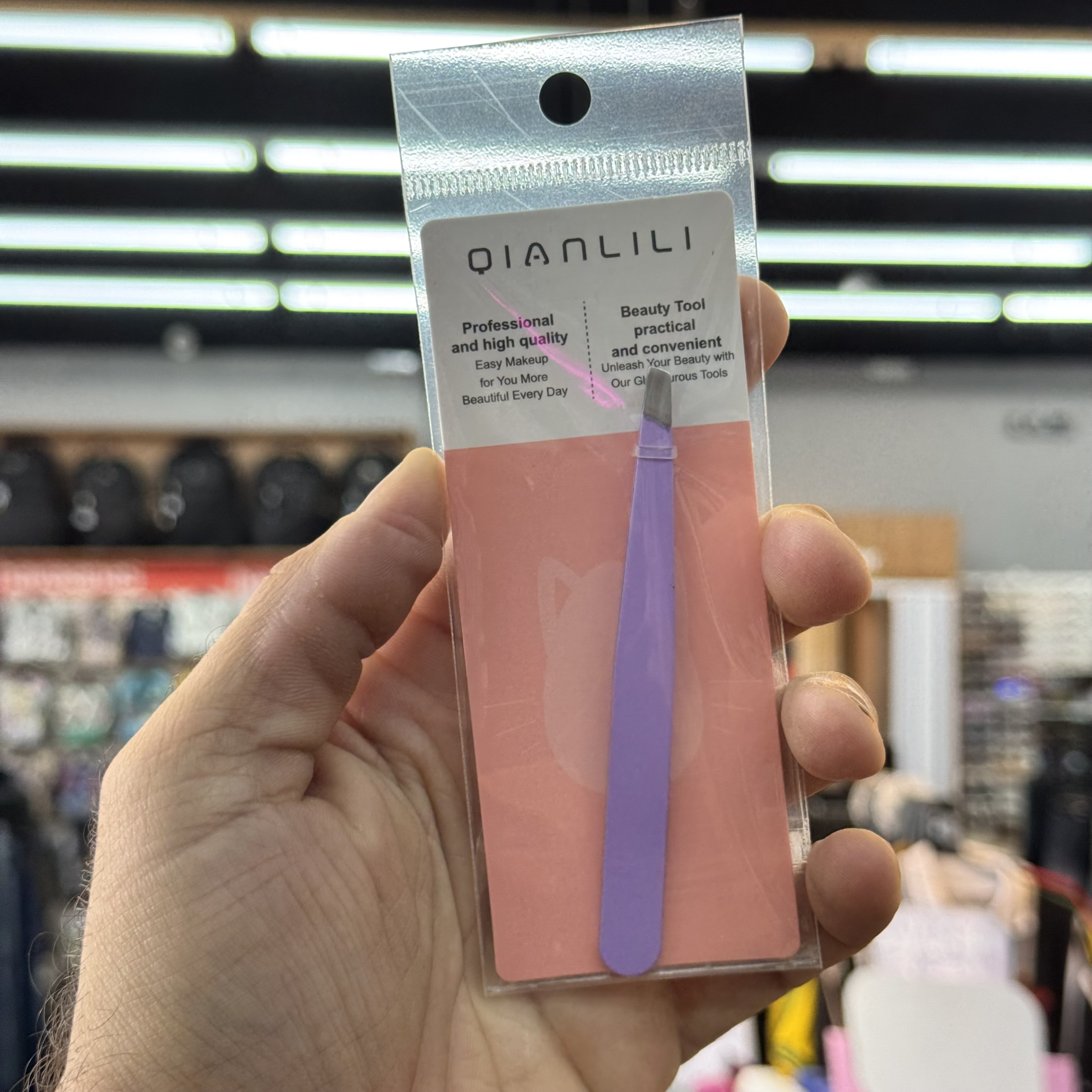 Pinca para Sombrancelha Qianlili LUX155-492-4-3