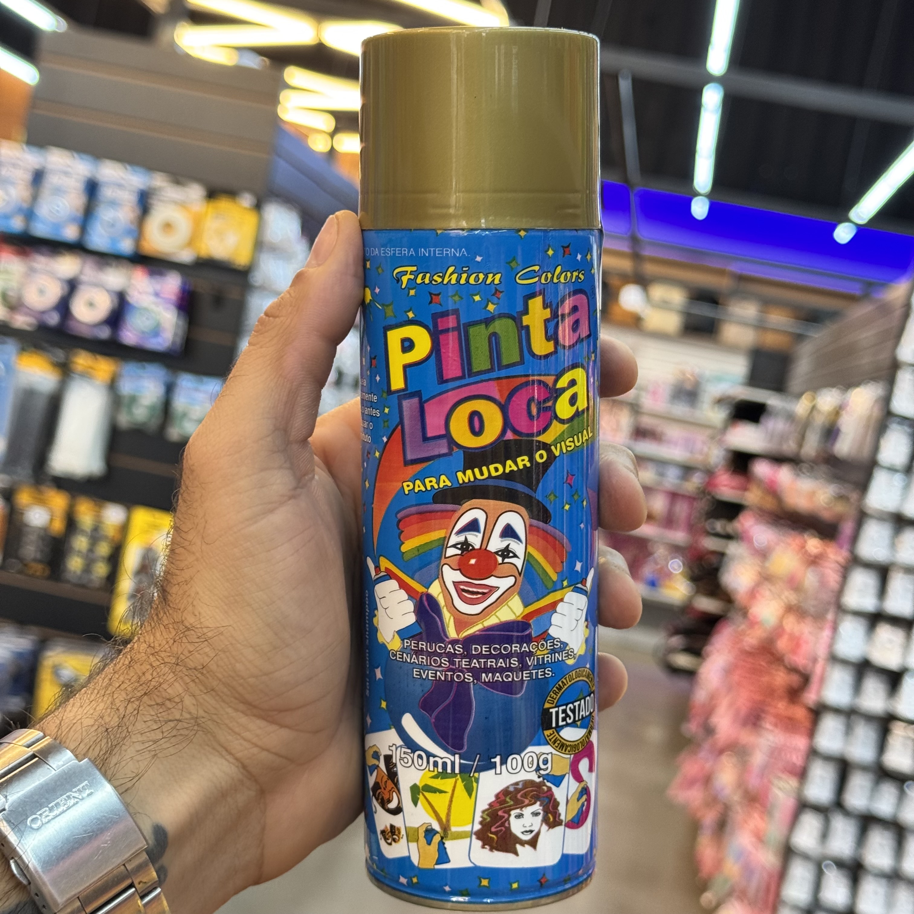 Pinta Loca Tinta Para Cabelo Ouro 150ml