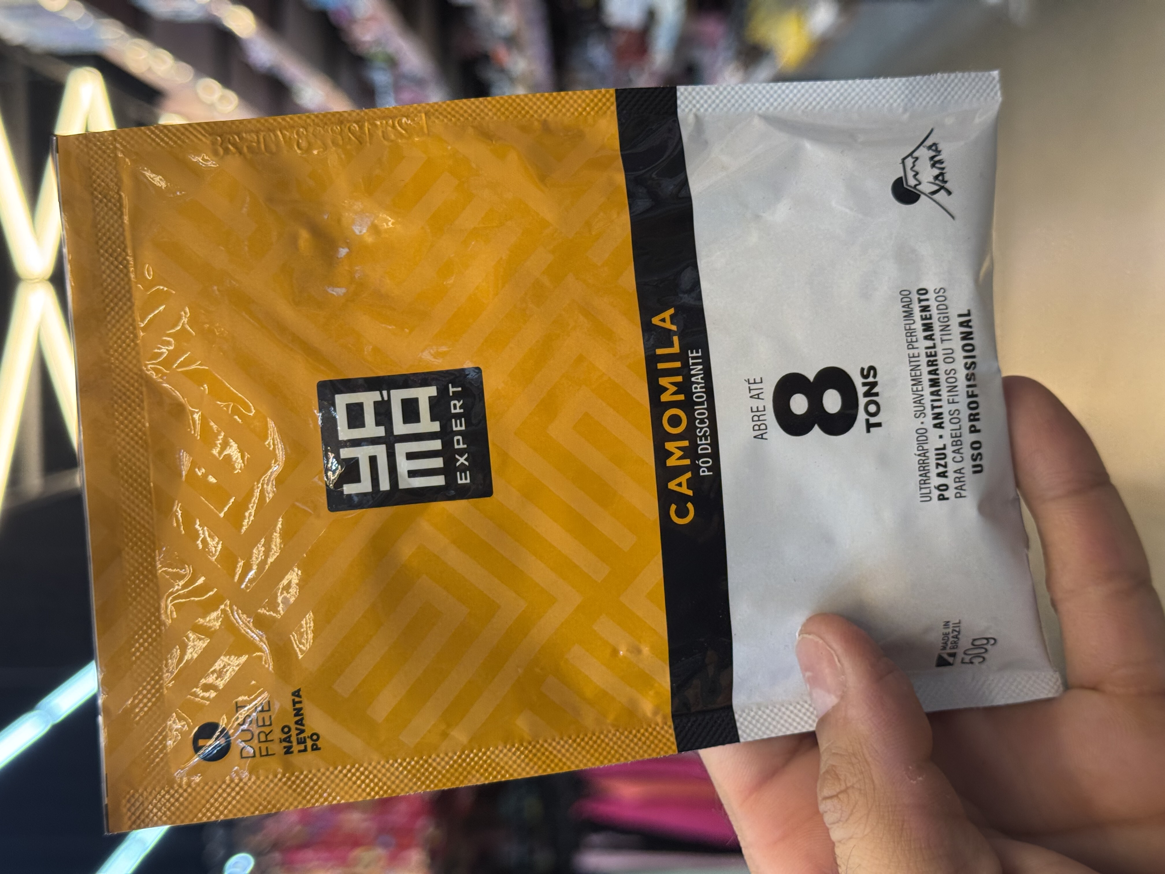 Pó Descolorante Active 50g Ya Ma Expert Camomila