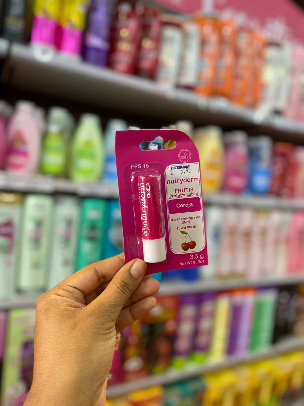 Protetor Labial Nutryderm Cereja 3,5g