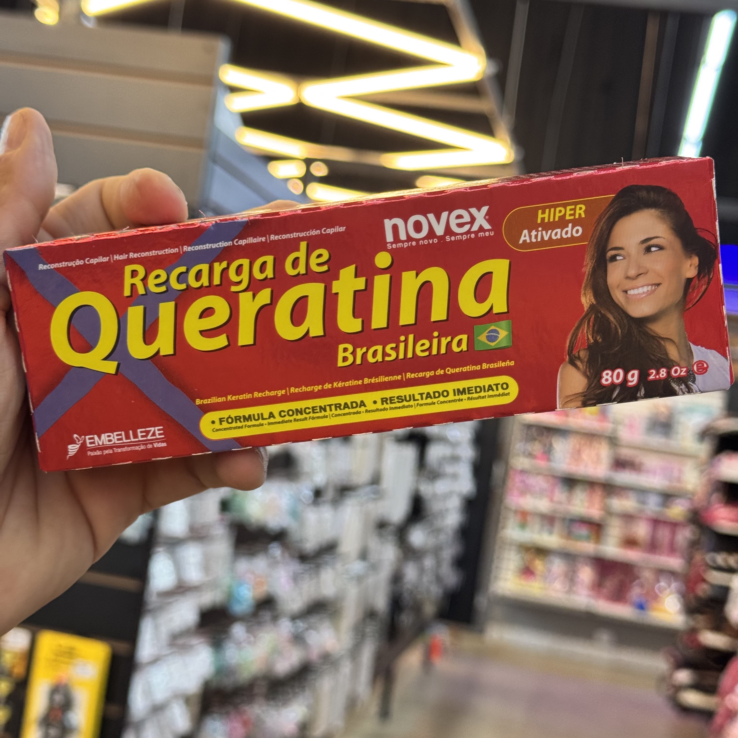 Recarga de Queratina Novex 80g