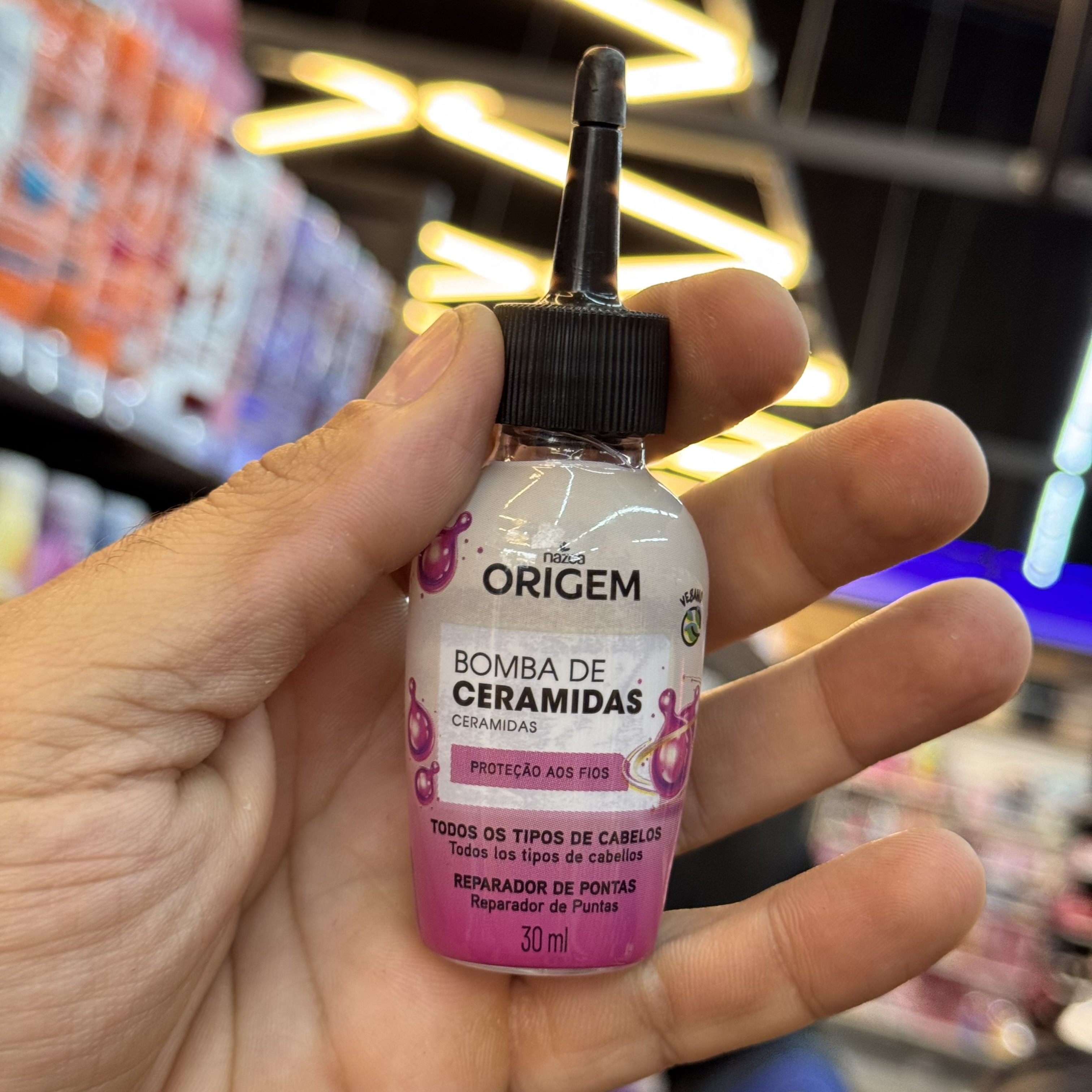 Reparador de Pontas Bomba de Ceramidas Nazca 30ml