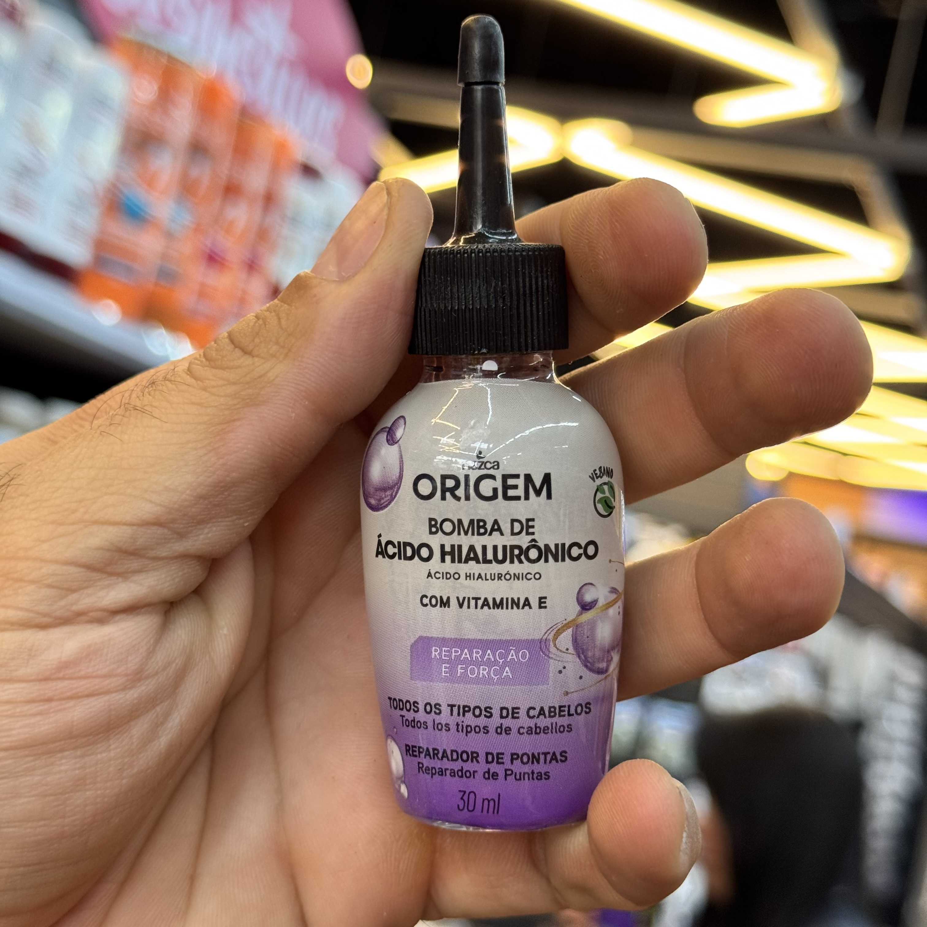 REPARADOR DE PONTAS ORIGEM HIALURONICO 30ml
