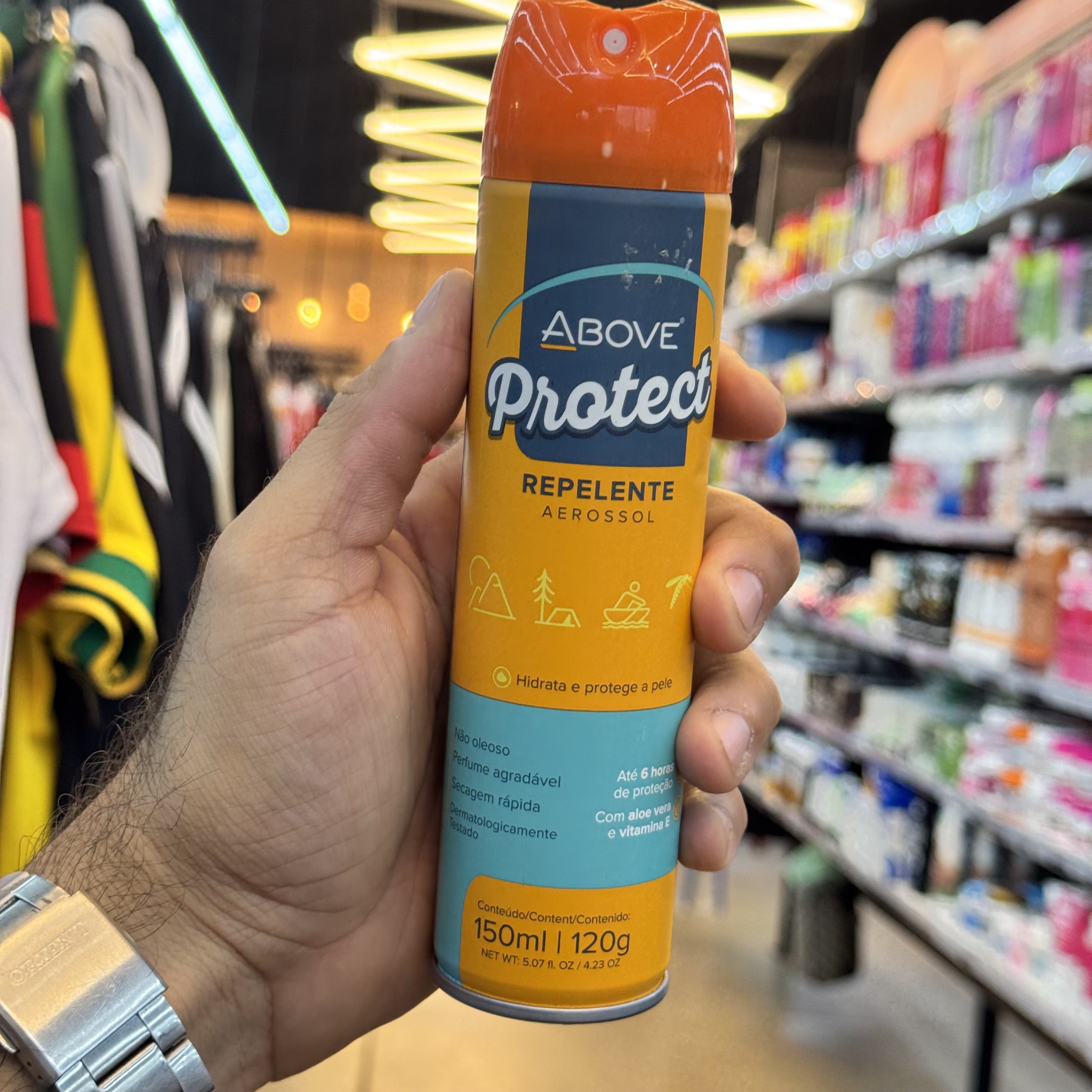 REPELENTE ABOVE AEROSOL 1X150ML/120G