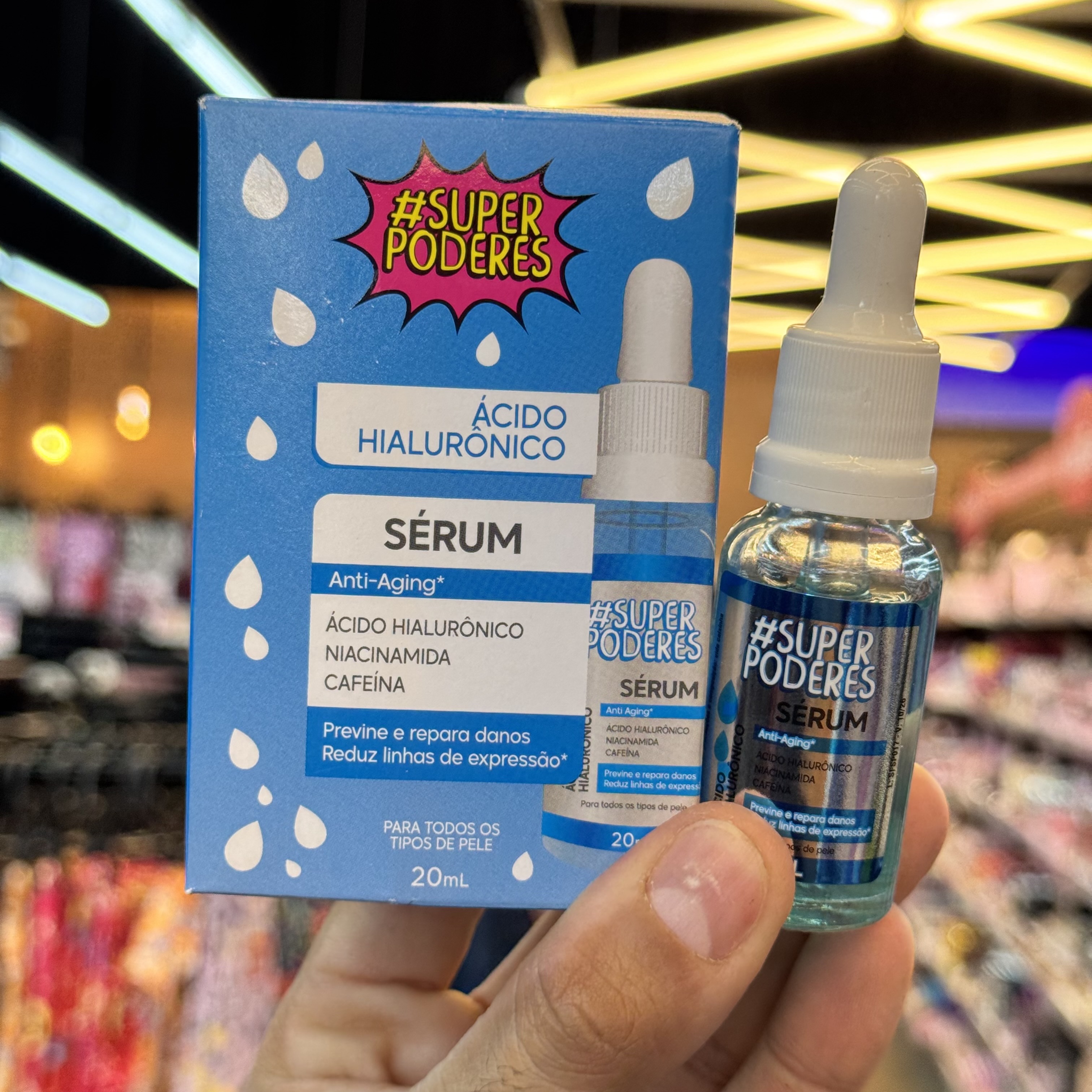 Serum facial ácido hialuronico super poderes sfsp017