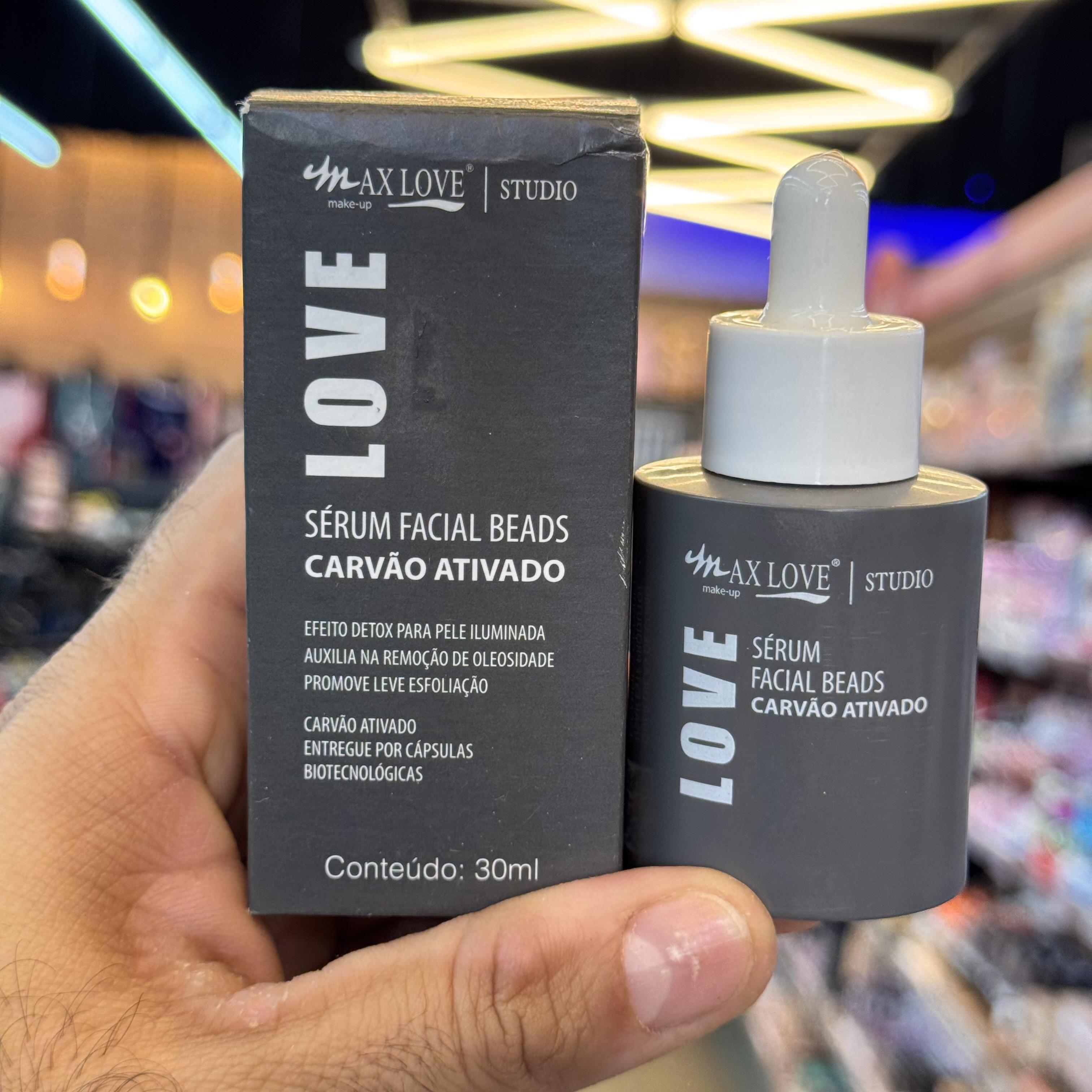Serum facial beads Carvão Ativado ml-01