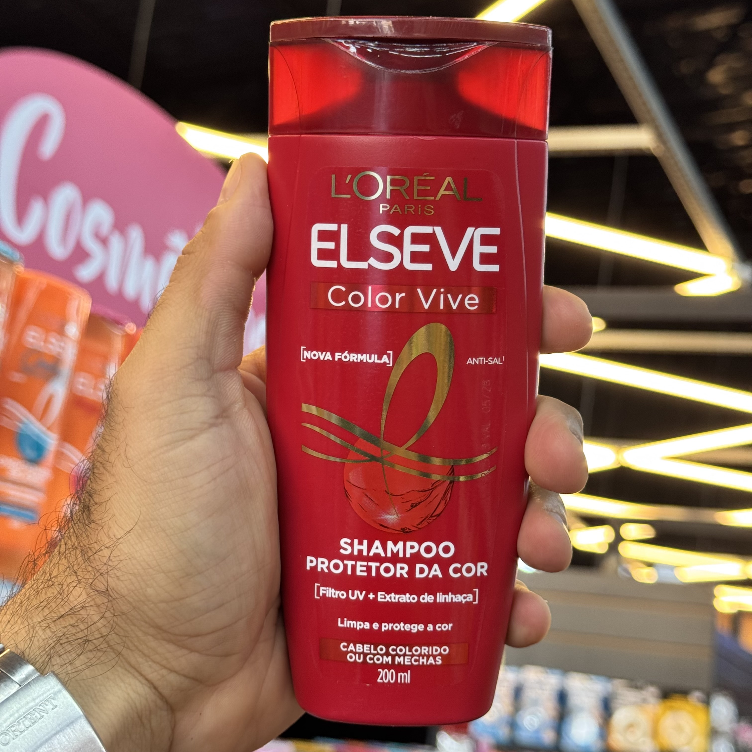 Shampoo Elseve L´Oreal Paris Color Vive 200ml