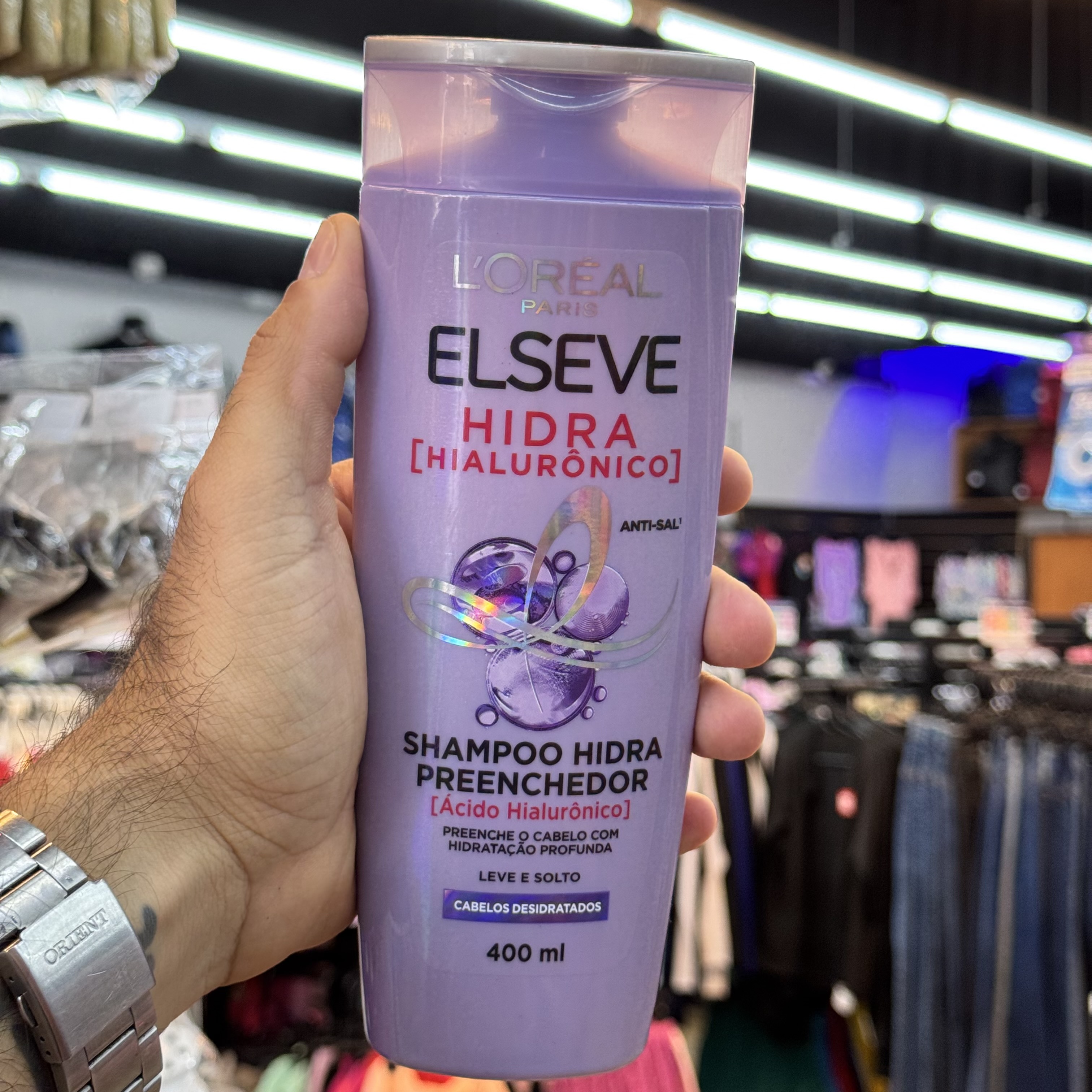 Shampoo Elseve L´Oreal Paris Hidra Hialurônico 400ml