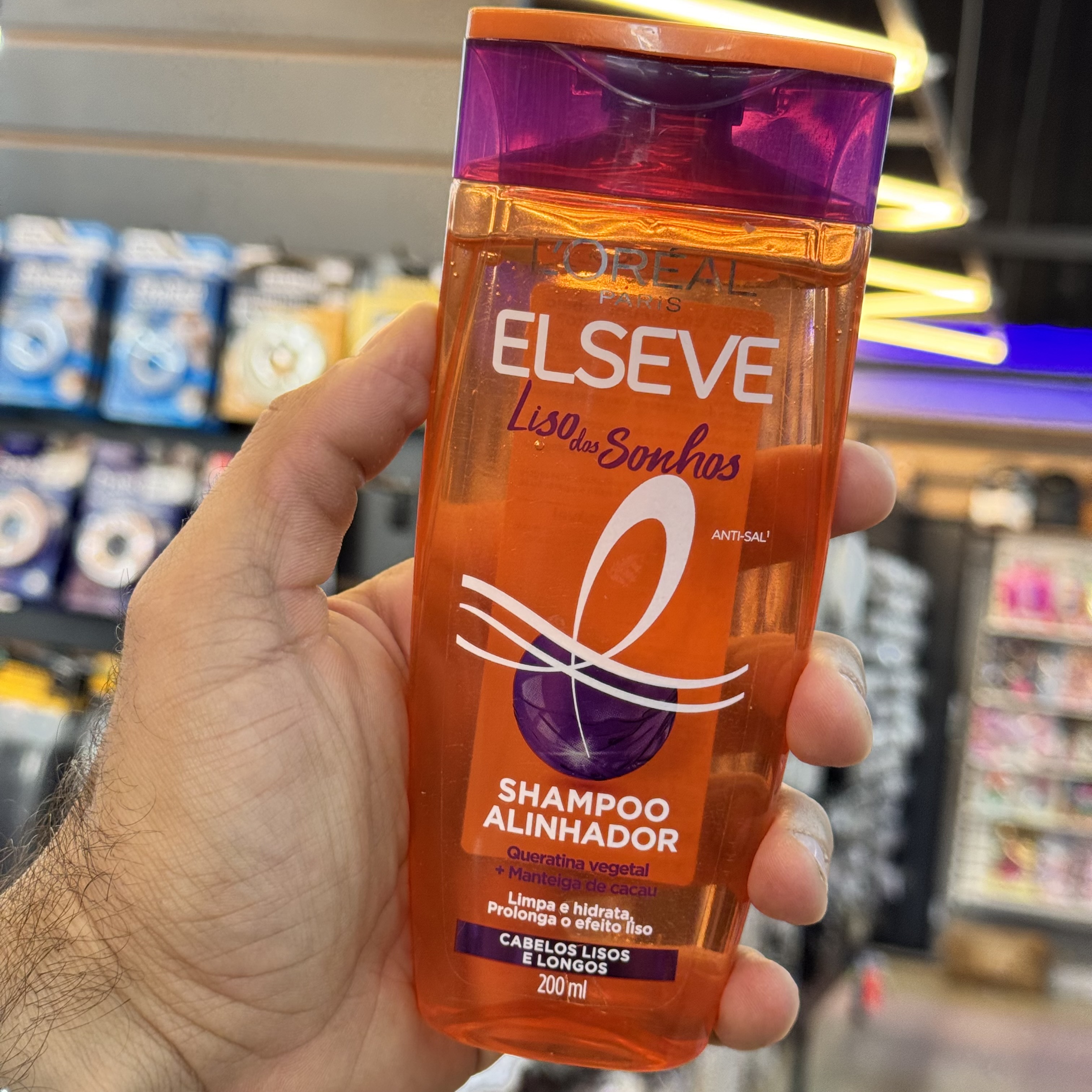 Shampoo Elseve L´Oreal Paris Liso dos Sonhos 200ml