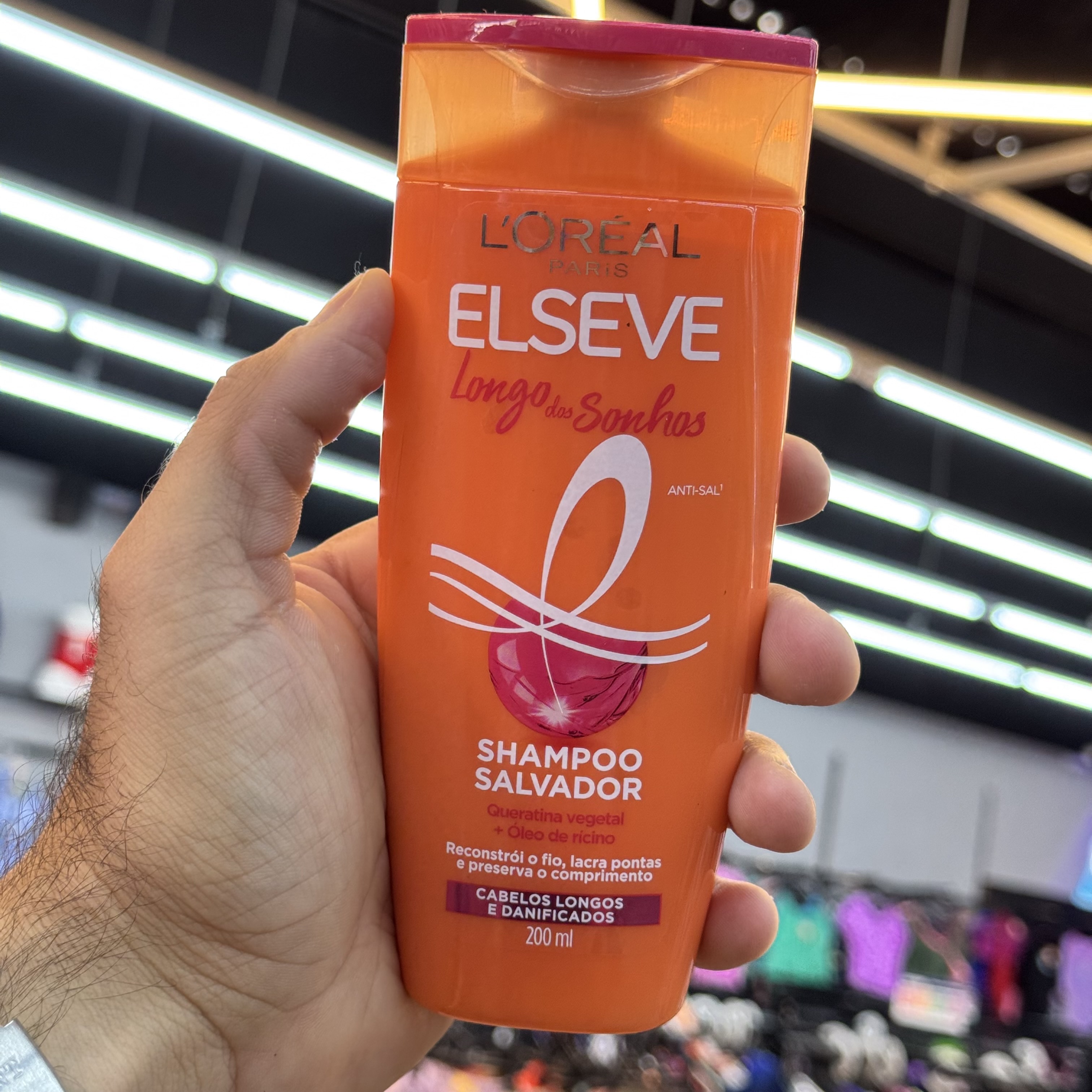 Shampoo Elseve L´Oreal Paris Longos dos Sonhos 200ml
