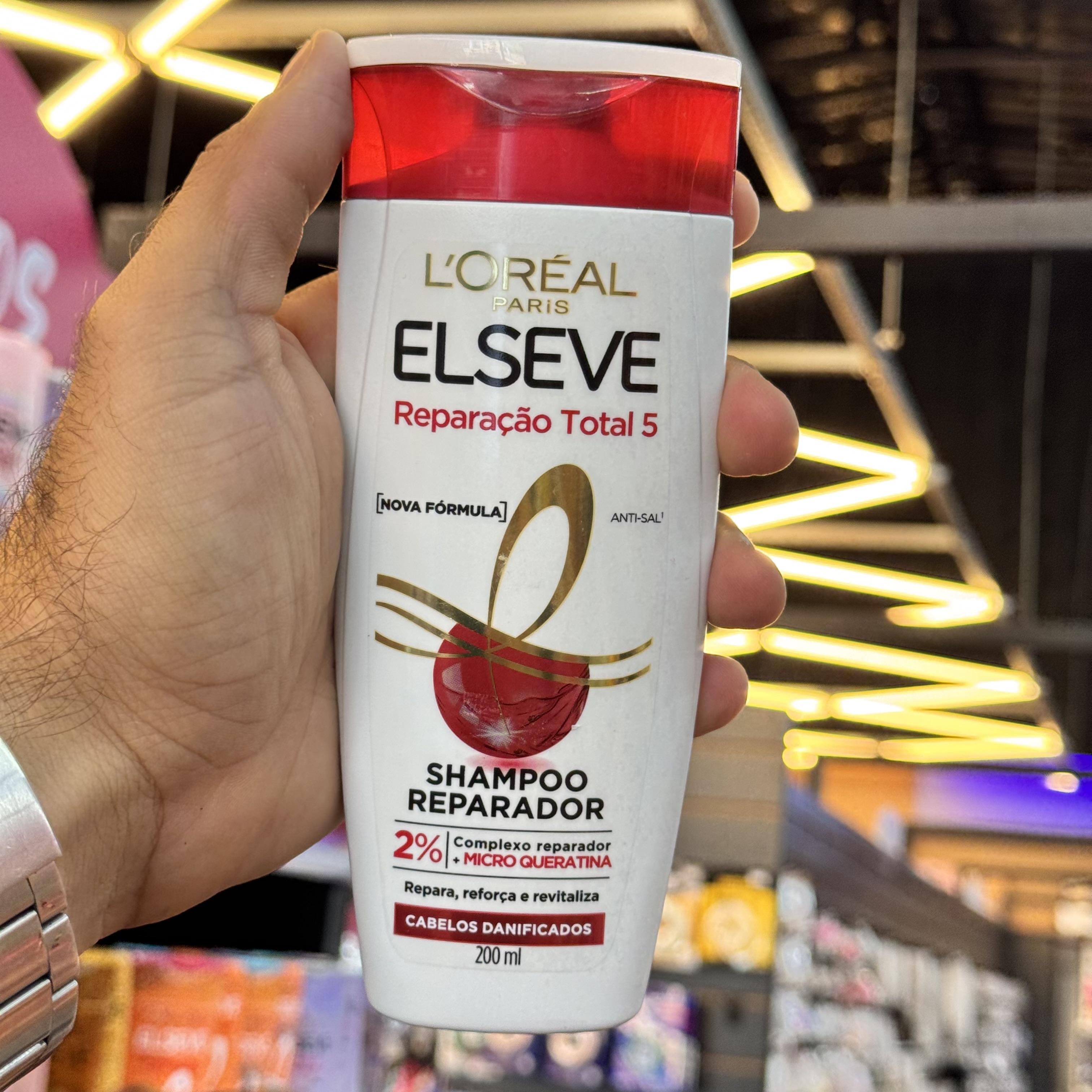 Shampoo Elseve L´Oreal Paris Reparação Total 5 200ml